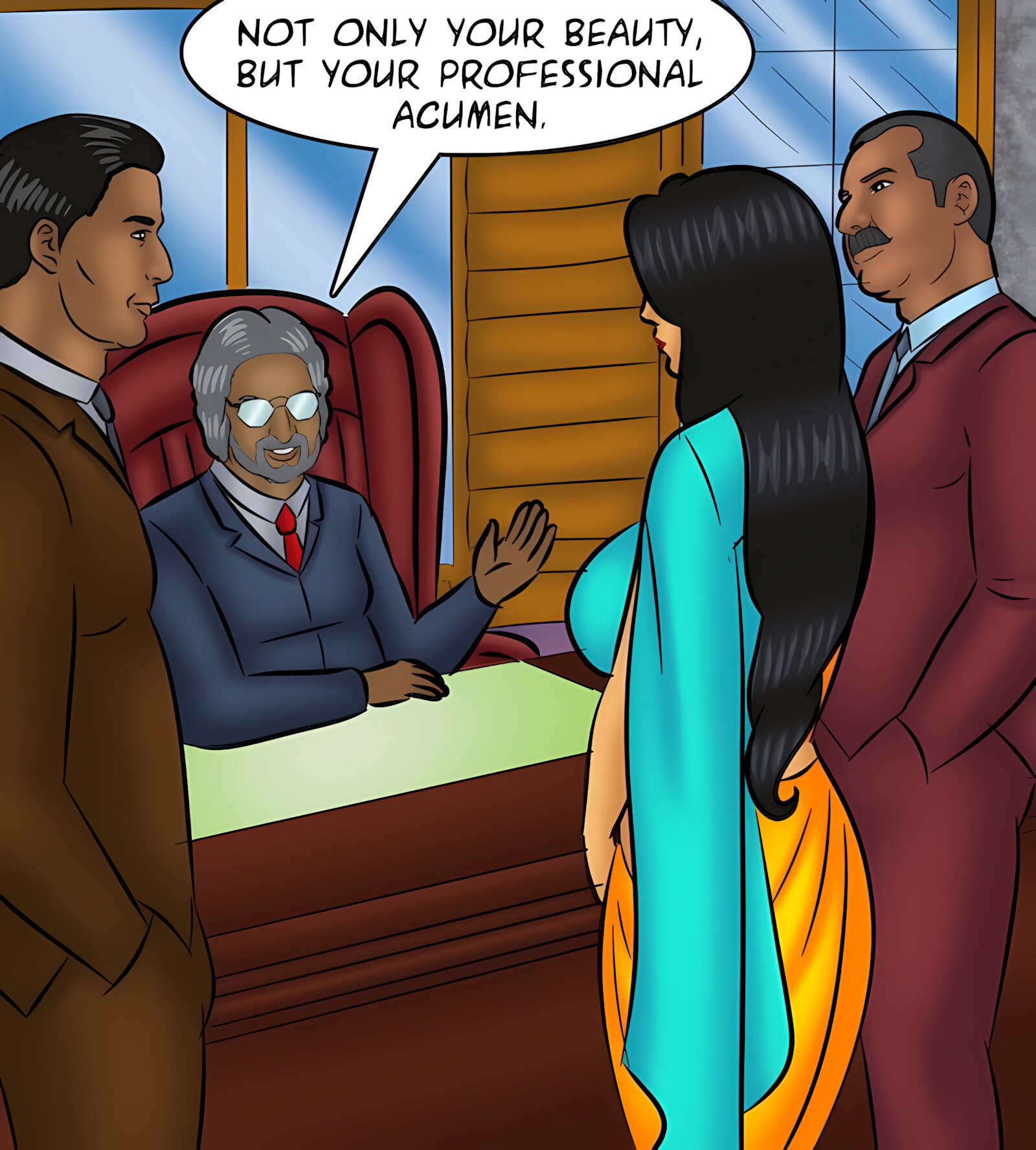 Savita Bhabhi 101-110 [Kirtu], Savita Bhabhi 104 - Cover Girl, page 11 of 137