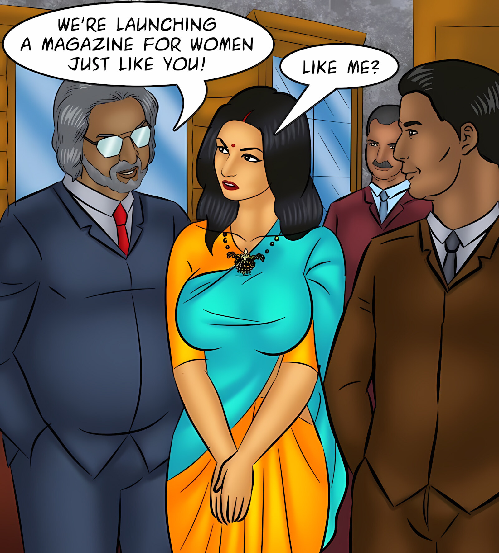 Savita Bhabhi 101-110 [Kirtu], Savita Bhabhi 104 - Cover Girl, page 12 of 137
