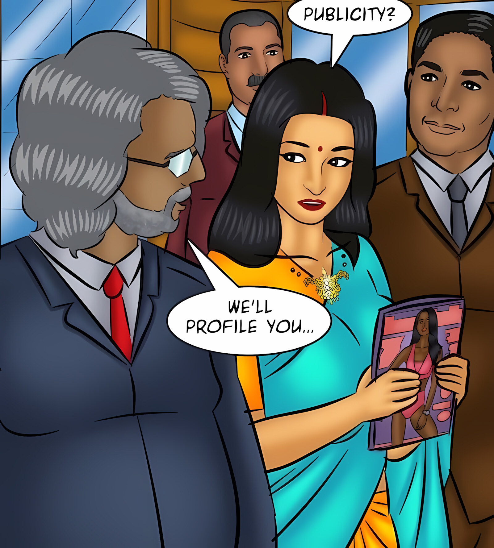 Savita Bhabhi 101-110 [Kirtu], Savita Bhabhi 104 - Cover Girl, page 18 of 137