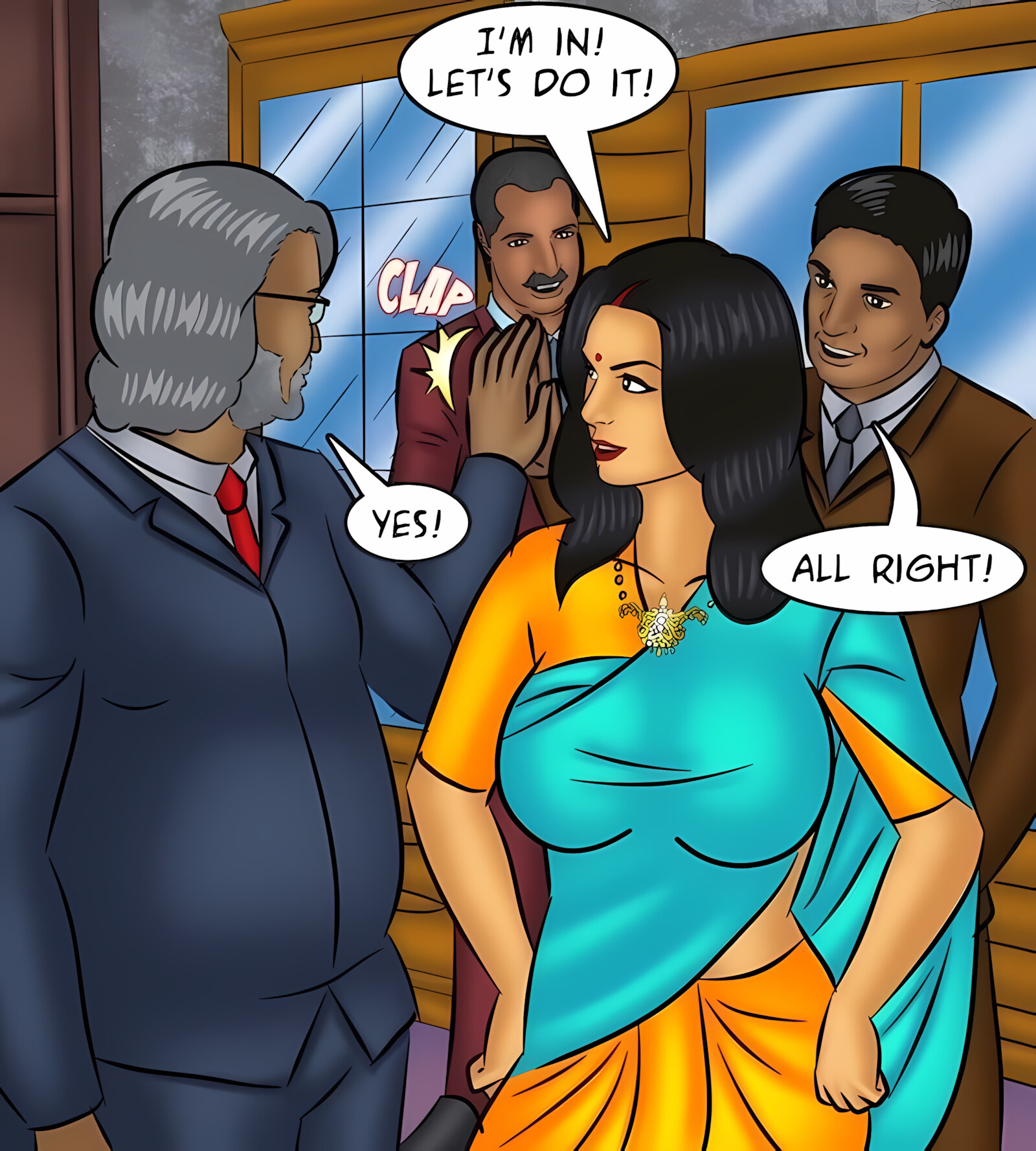 Savita Bhabhi 101-110 [Kirtu], Savita Bhabhi 104 - Cover Girl, page 21 of 137