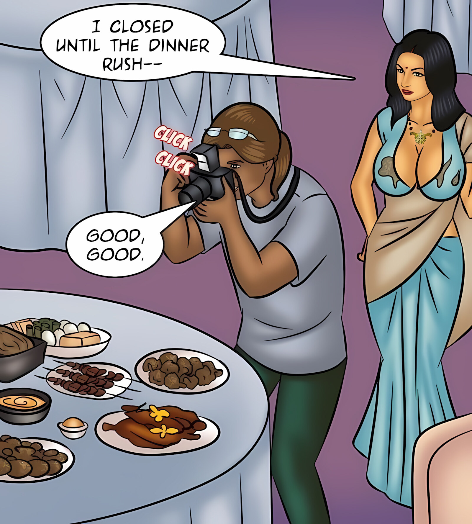 Savita Bhabhi 101-110 [Kirtu], Savita Bhabhi 104 - Cover Girl, page 29 of 137
