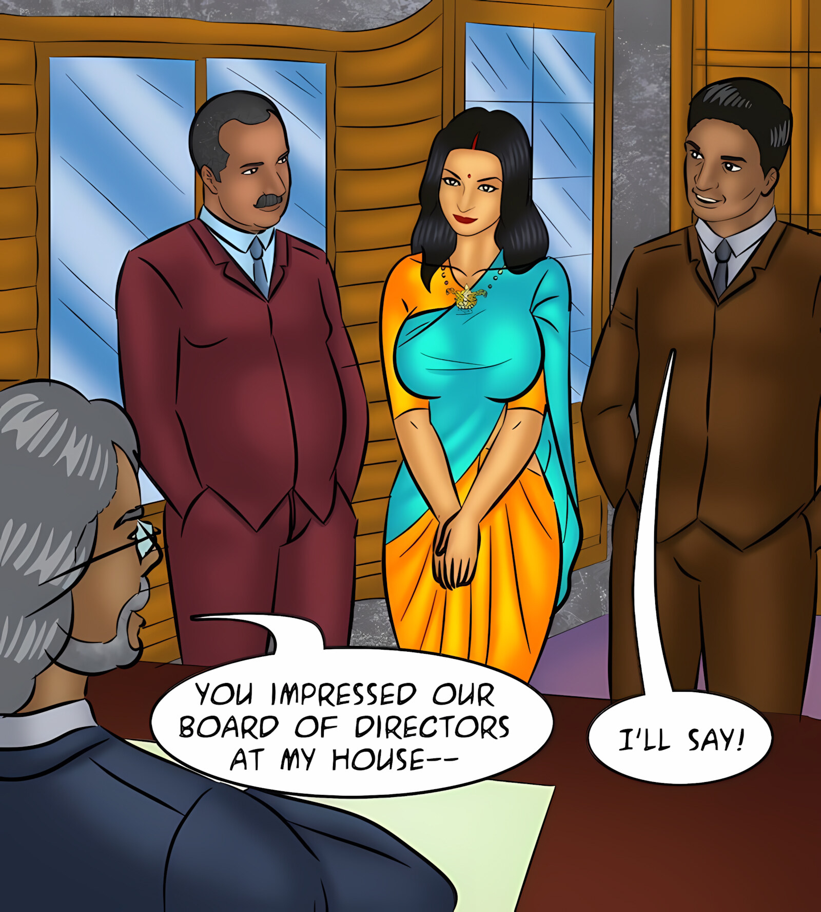Savita Bhabhi 101-110 [Kirtu], Savita Bhabhi 104 - Cover Girl, page 10 of 137