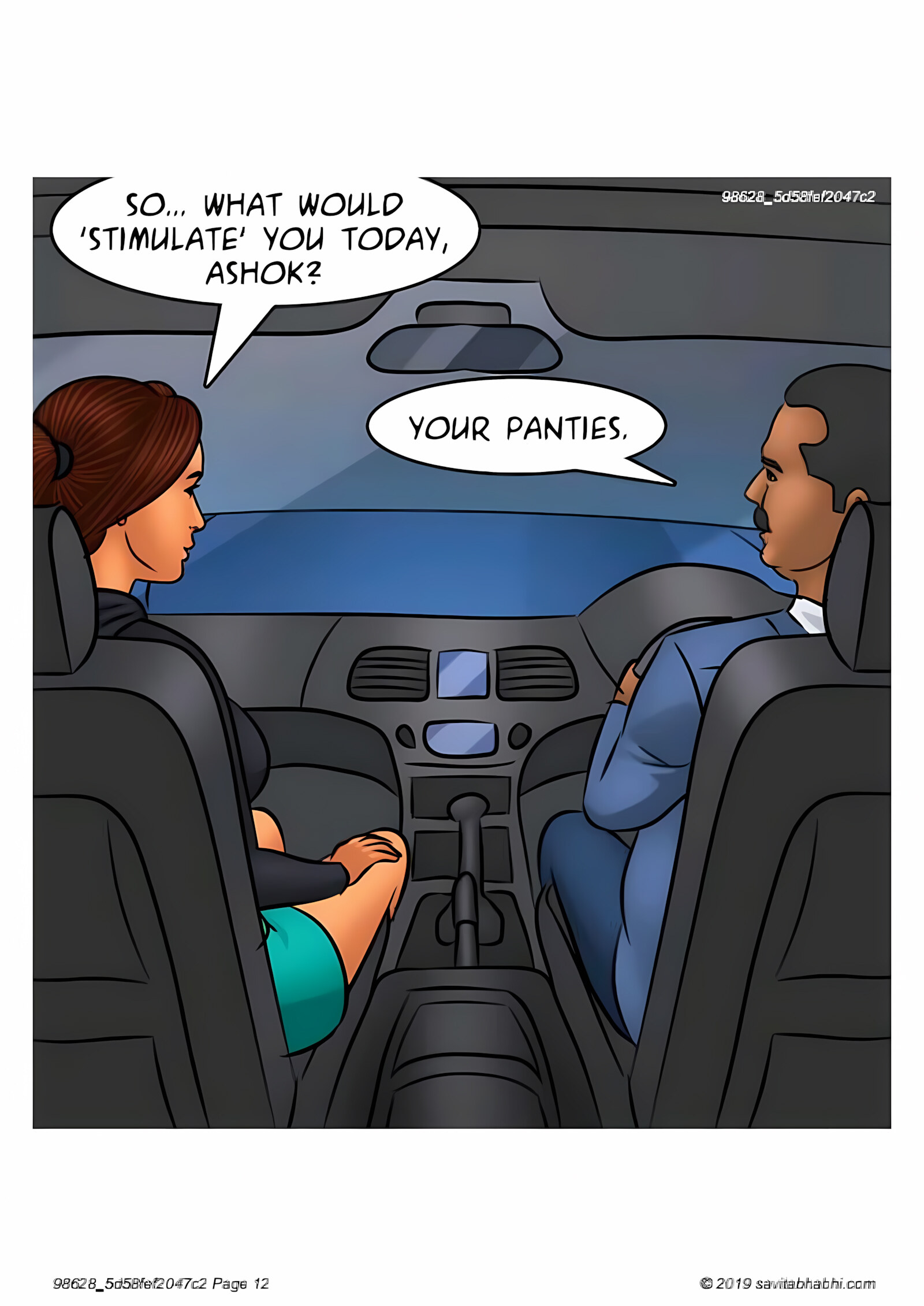 Savita Bhabhi 101-110 [Kirtu], Savita Bhabhi 103 - Breaking into the Boys Club, page 12 of 136