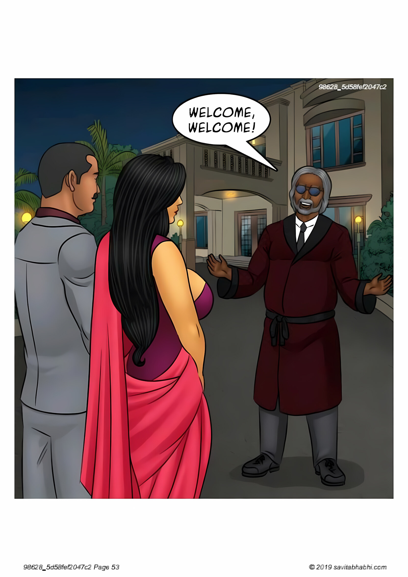 Savita Bhabhi 101-110 [Kirtu], Savita Bhabhi 103 - Breaking into the Boys Club, page 53 of 136
