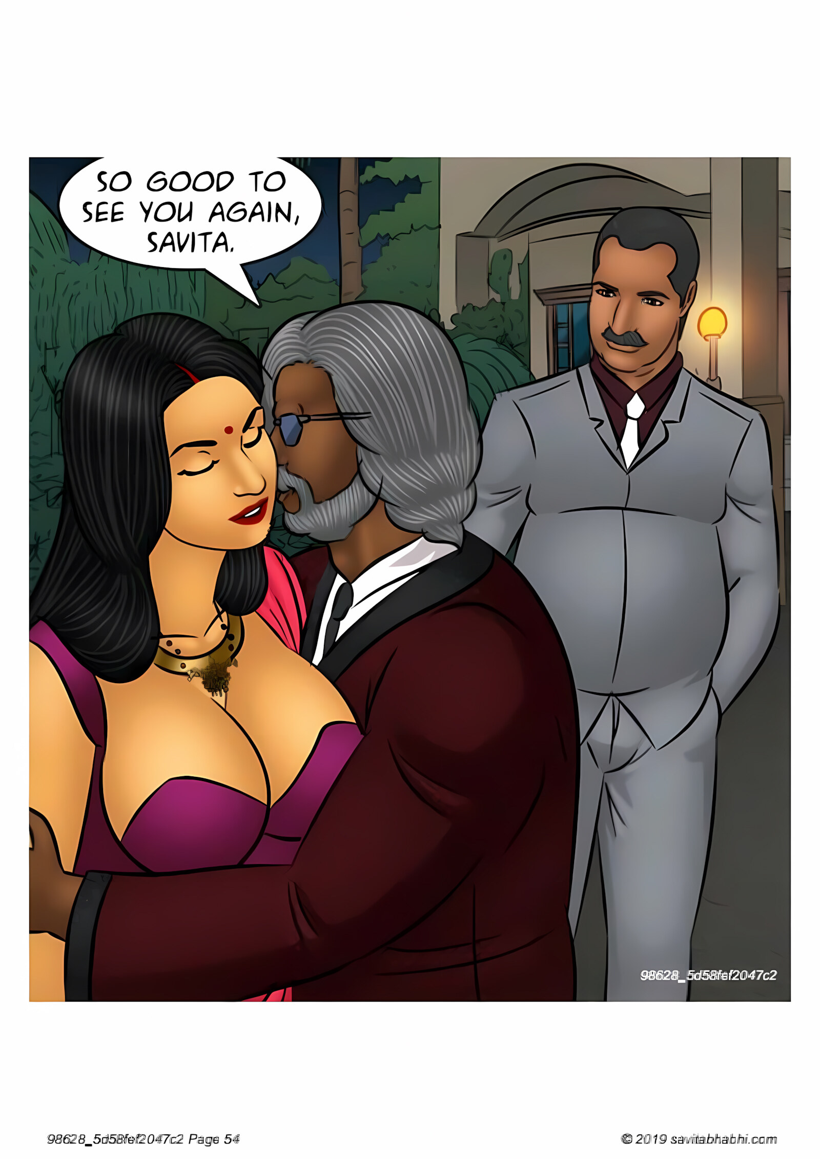 Savita Bhabhi 101-110 [Kirtu], Savita Bhabhi 103 - Breaking into the Boys Club, page 54 of 136