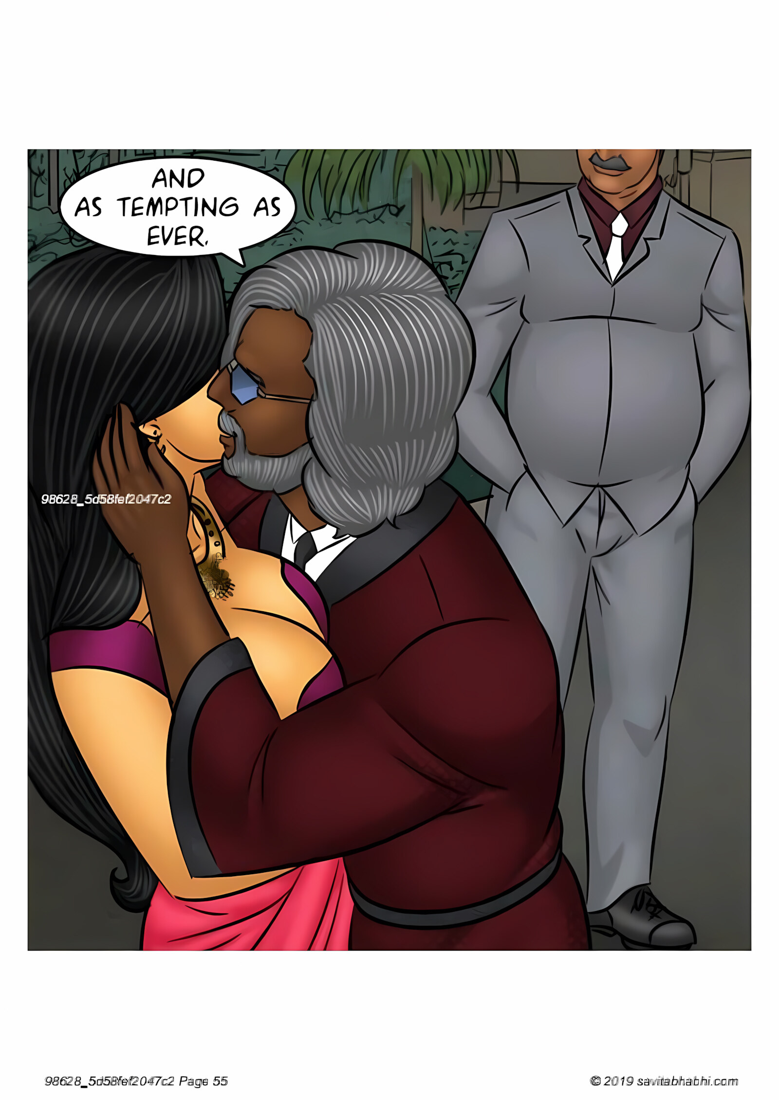 Savita Bhabhi 101-110 [Kirtu], Savita Bhabhi 103 - Breaking into the Boys Club, page 55 of 136