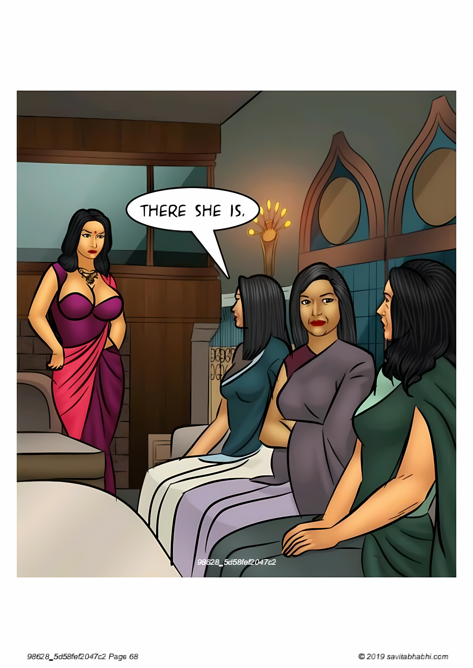 Savita Bhabhi 101-110 [Kirtu], Savita Bhabhi 103 - Breaking into the Boys Club, page 68 of 136