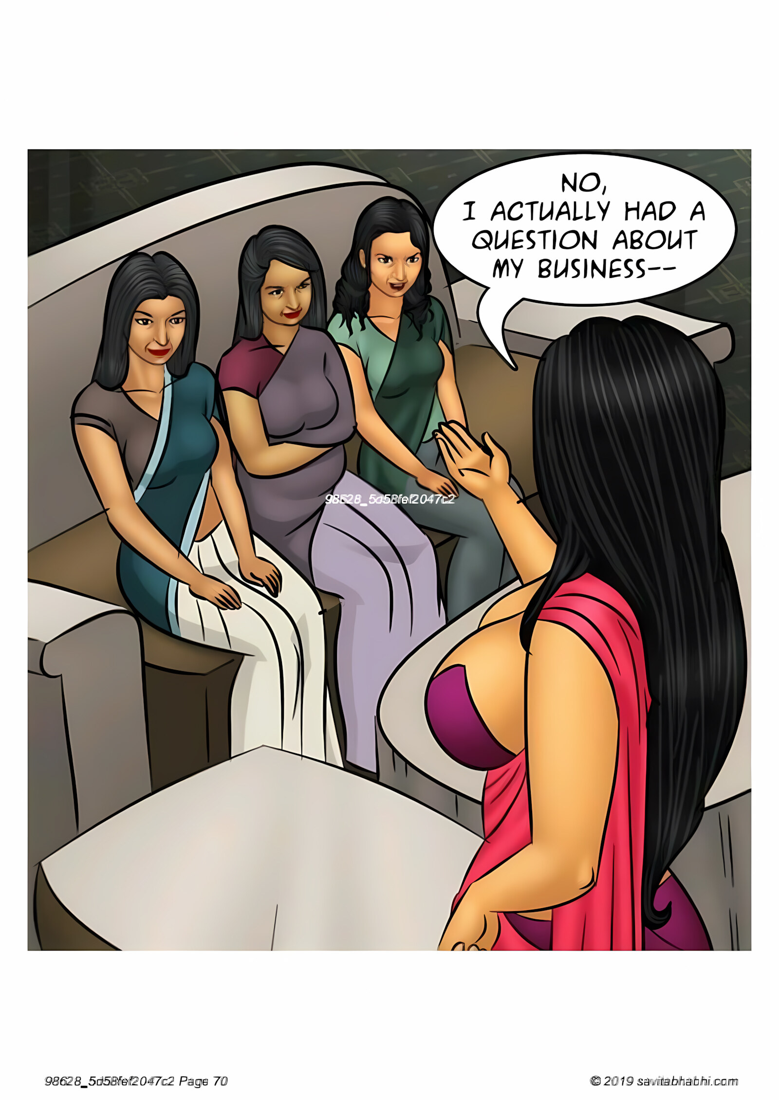 Savita Bhabhi 101-110 [Kirtu], Savita Bhabhi 103 - Breaking into the Boys Club, page 70 of 136