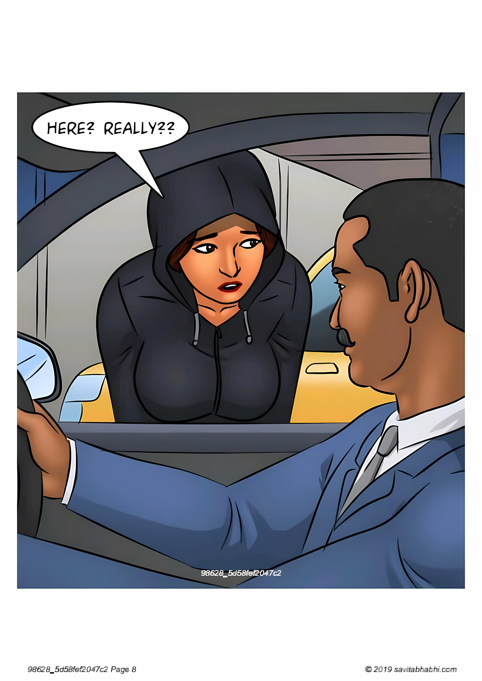 Savita Bhabhi 101-110 [Kirtu], Savita Bhabhi 103 - Breaking into the Boys Club, page 8 of 136