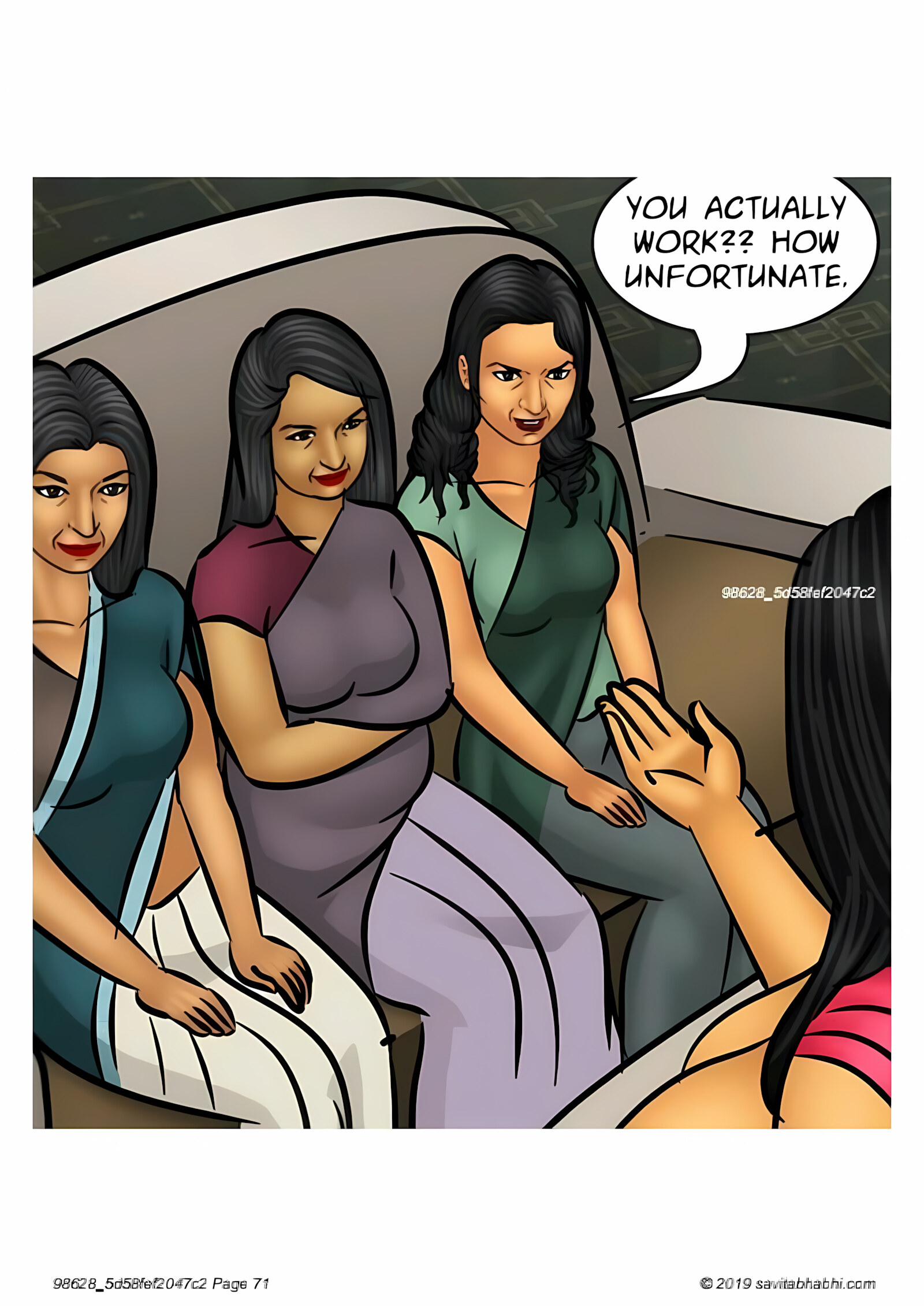 Savita Bhabhi 101-110 [Kirtu], Savita Bhabhi 103 - Breaking into the Boys Club, page 71 of 136