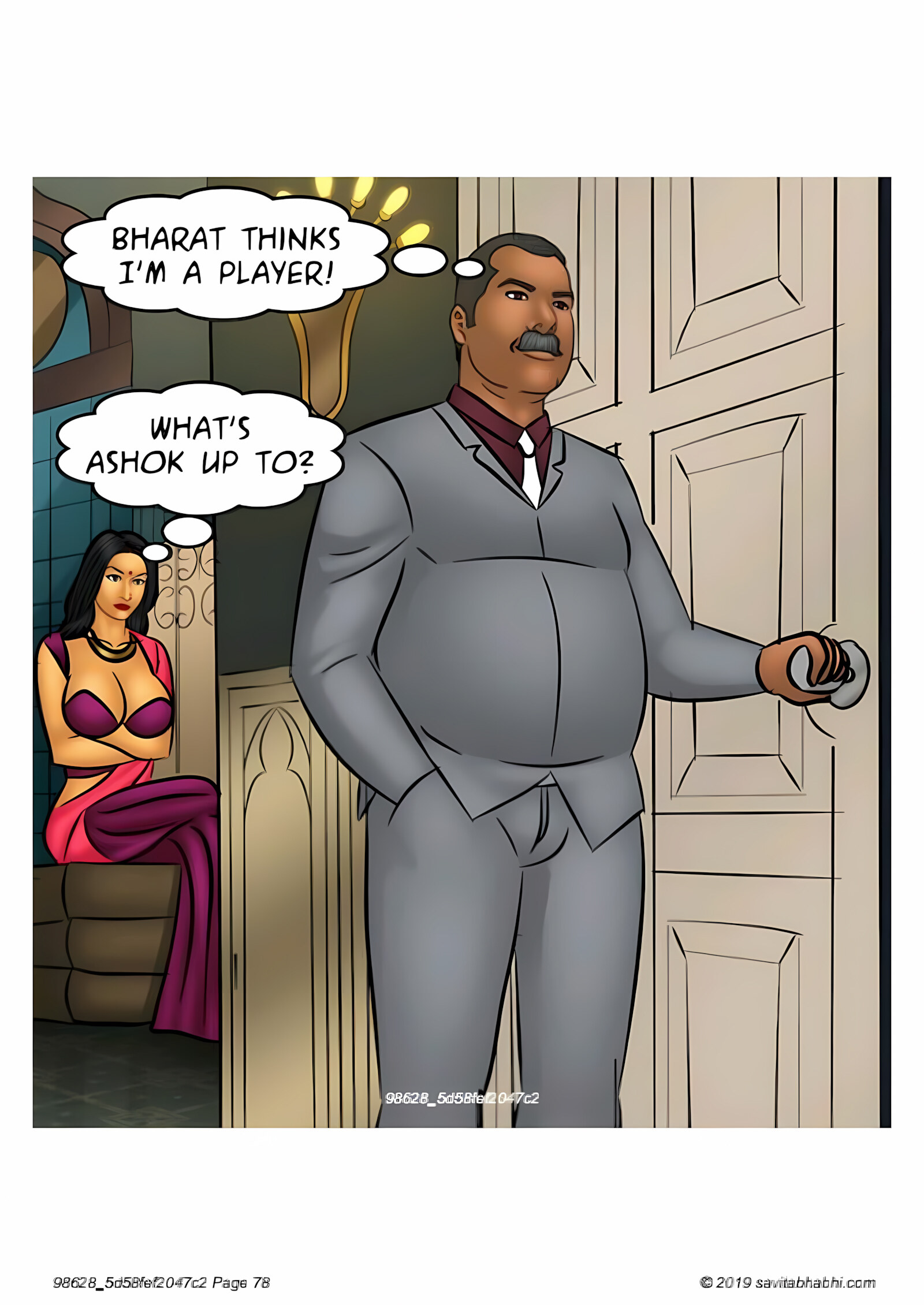 Savita Bhabhi 101-110 [Kirtu], Savita Bhabhi 103 - Breaking into the Boys Club, page 78 of 136