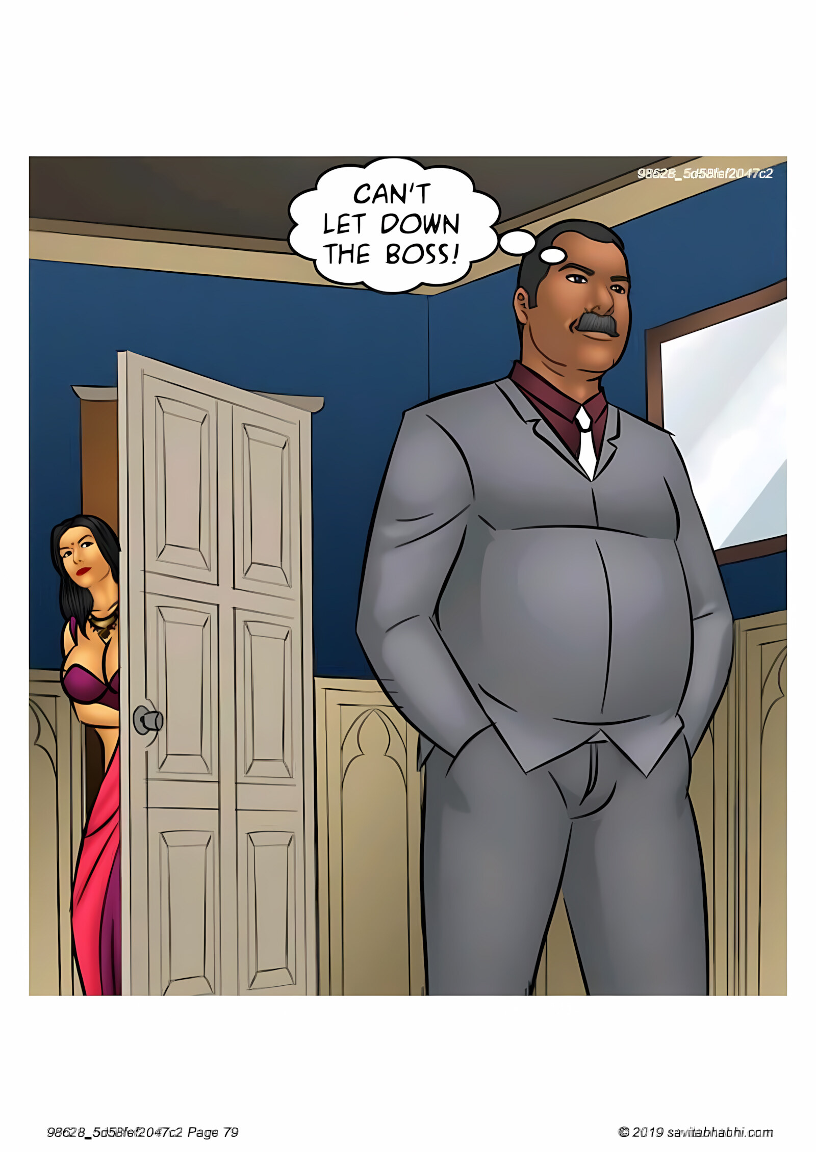 Savita Bhabhi 101-110 [Kirtu], Savita Bhabhi 103 - Breaking into the Boys Club, page 79 of 136