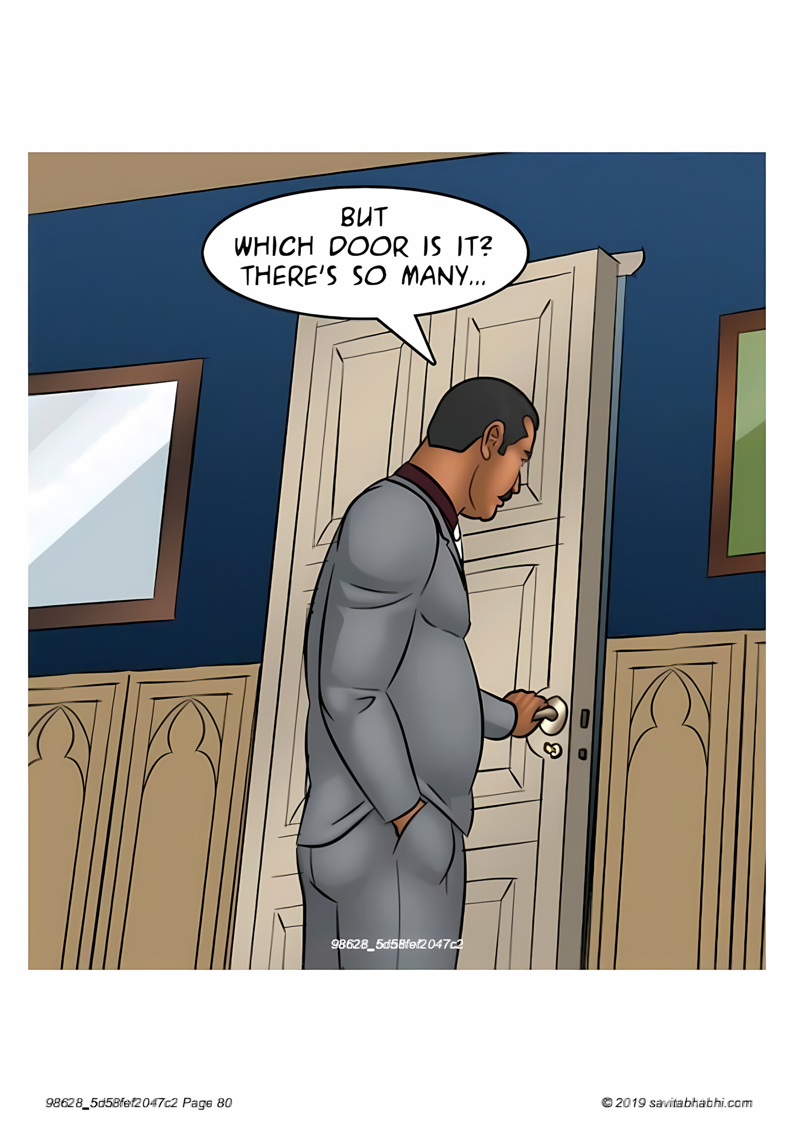 Savita Bhabhi 101-110 [Kirtu], Savita Bhabhi 103 - Breaking into the Boys Club, page 80 of 136