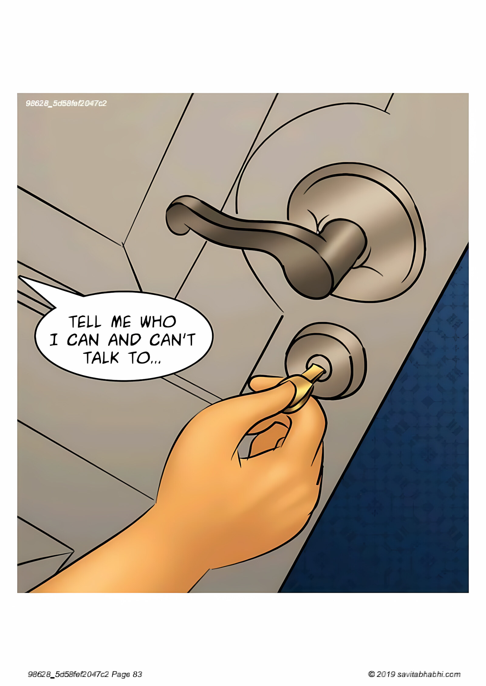 Savita Bhabhi 101-110 [Kirtu], Savita Bhabhi 103 - Breaking into the Boys Club, page 83 of 136