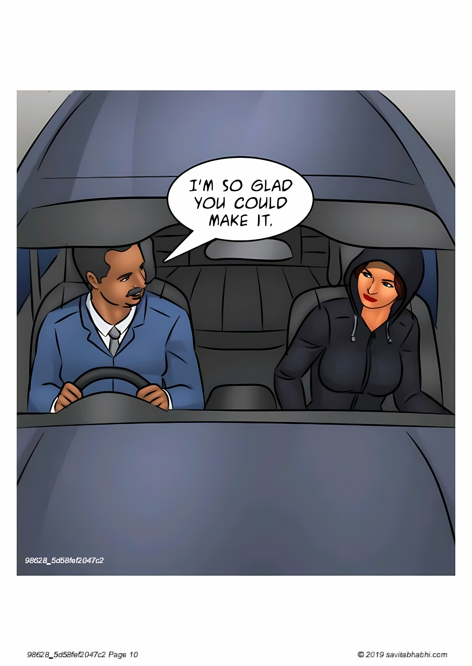 Savita Bhabhi 101-110 [Kirtu], Savita Bhabhi 103 - Breaking into the Boys Club, page 10 of 136