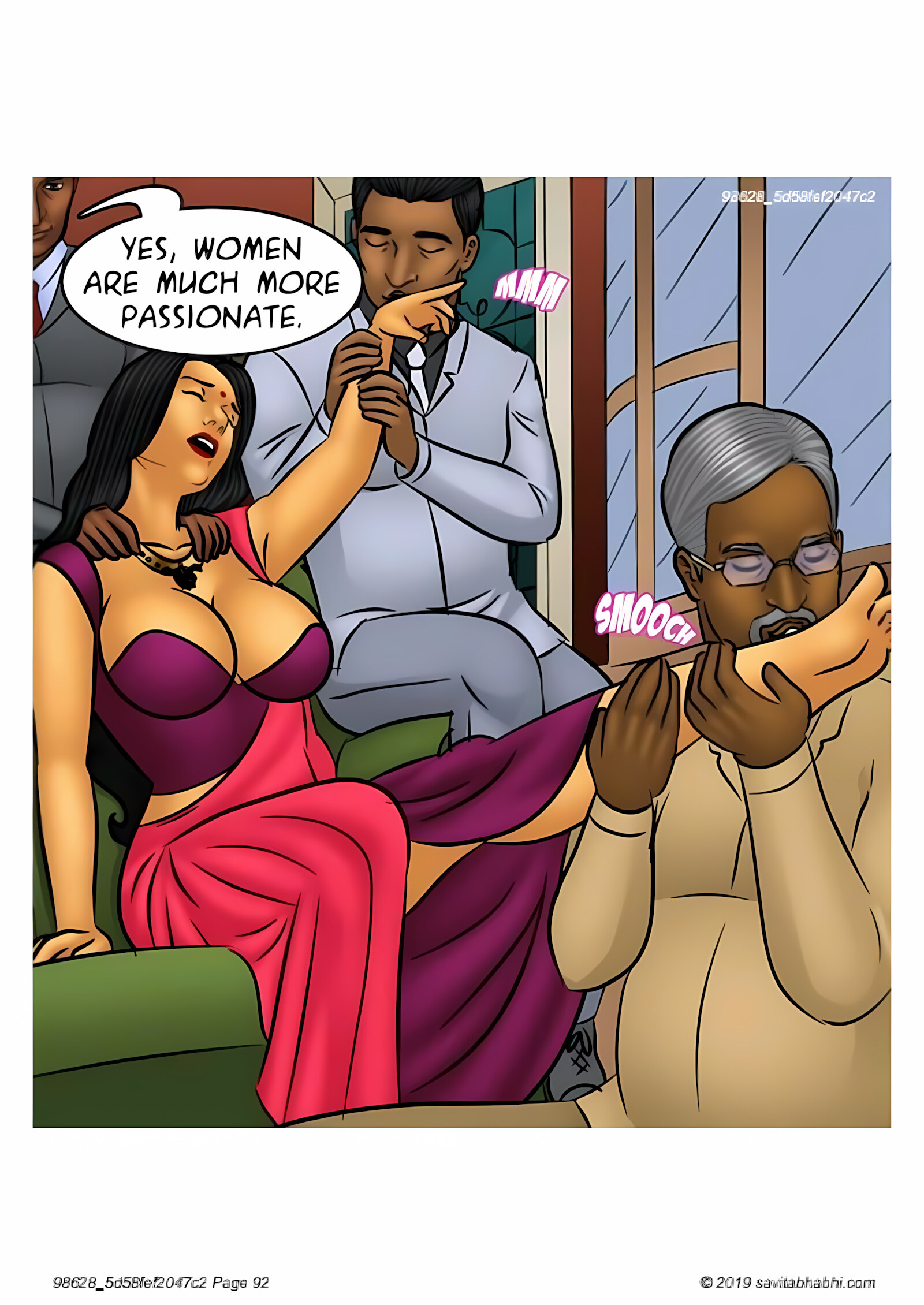 Savita Bhabhi 101-110 [Kirtu], Savita Bhabhi 103 - Breaking into the Boys Club, page 92 of 136