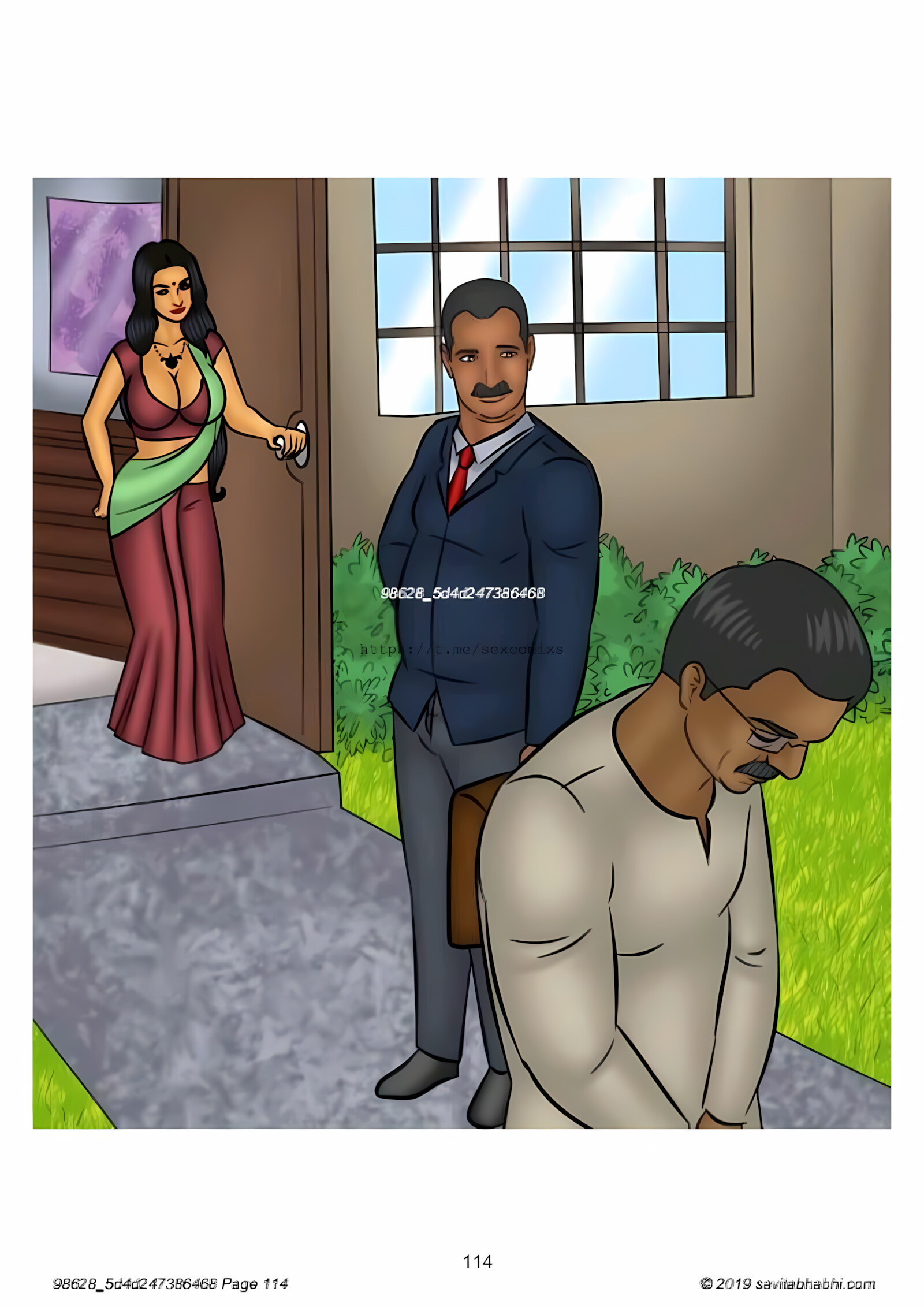 Savita Bhabhi 101-110 [Kirtu], Savita Bhabhi 102 - Slut Shaming, page 114 of 138