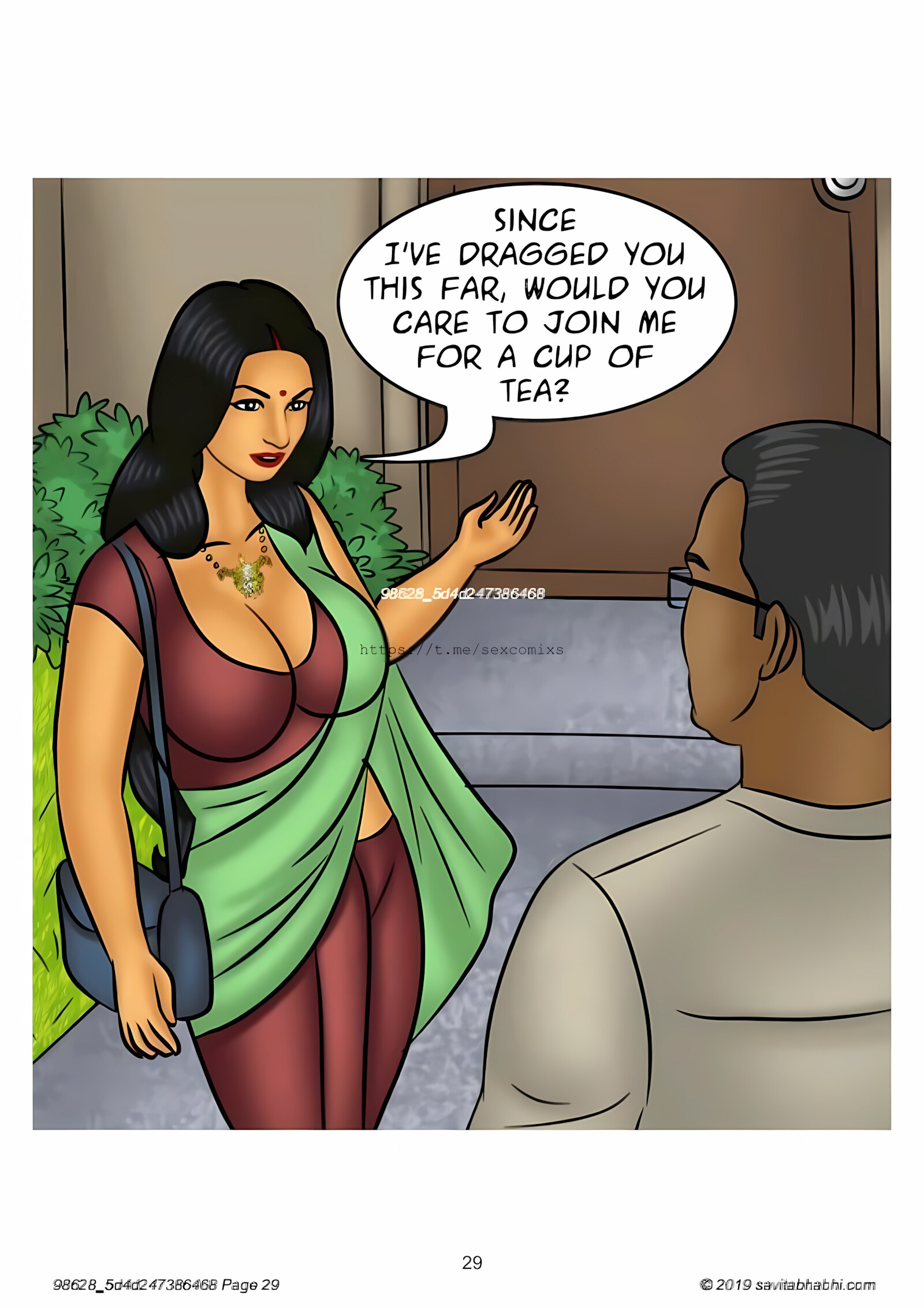 Savita Bhabhi 101-110 [Kirtu], Savita Bhabhi 102 - Slut Shaming, page 29 of 138