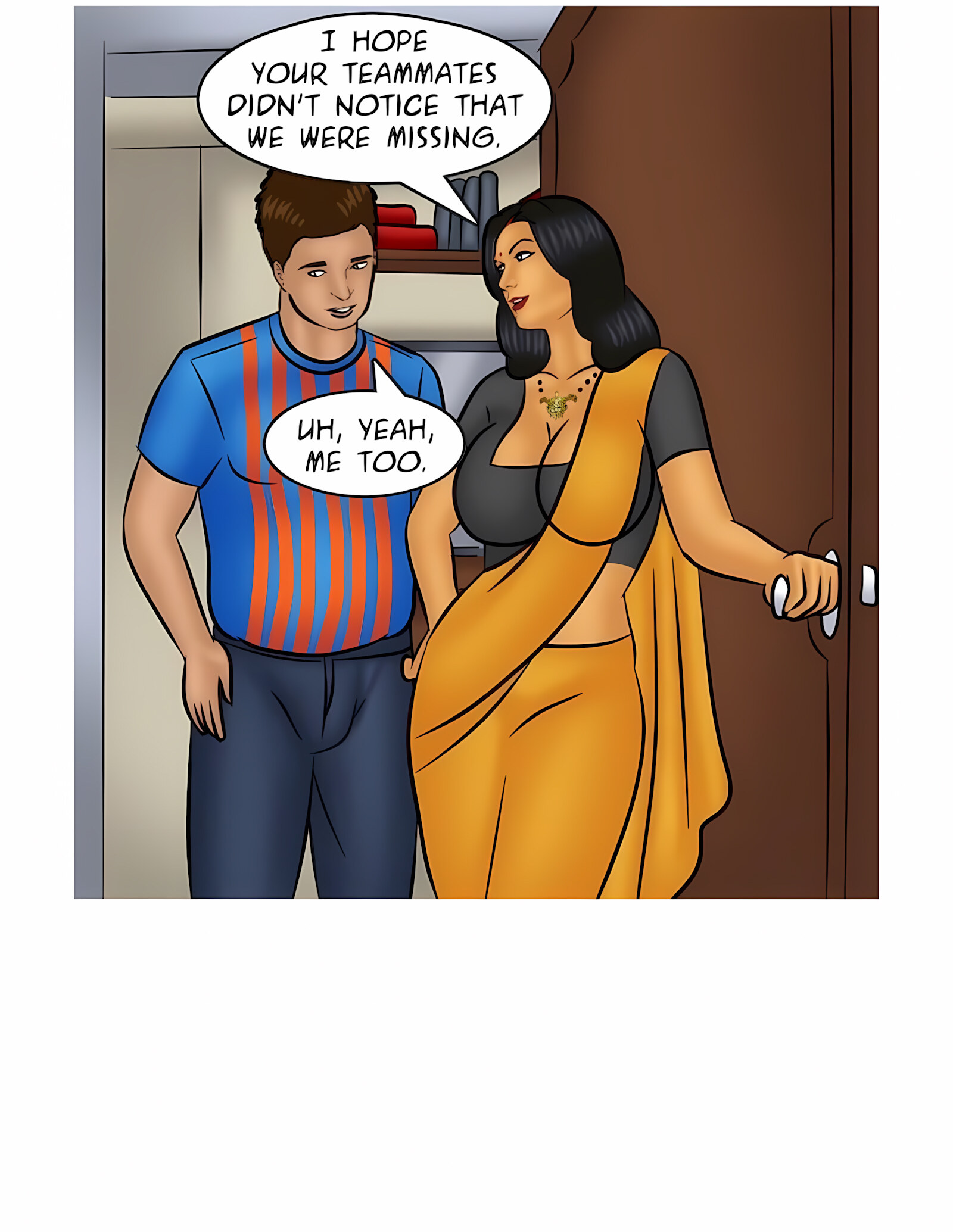 Savita Bhabhi 101-110 [Kirtu], Savita Bhabhi 101 - Summer of 69, page 131 of 133