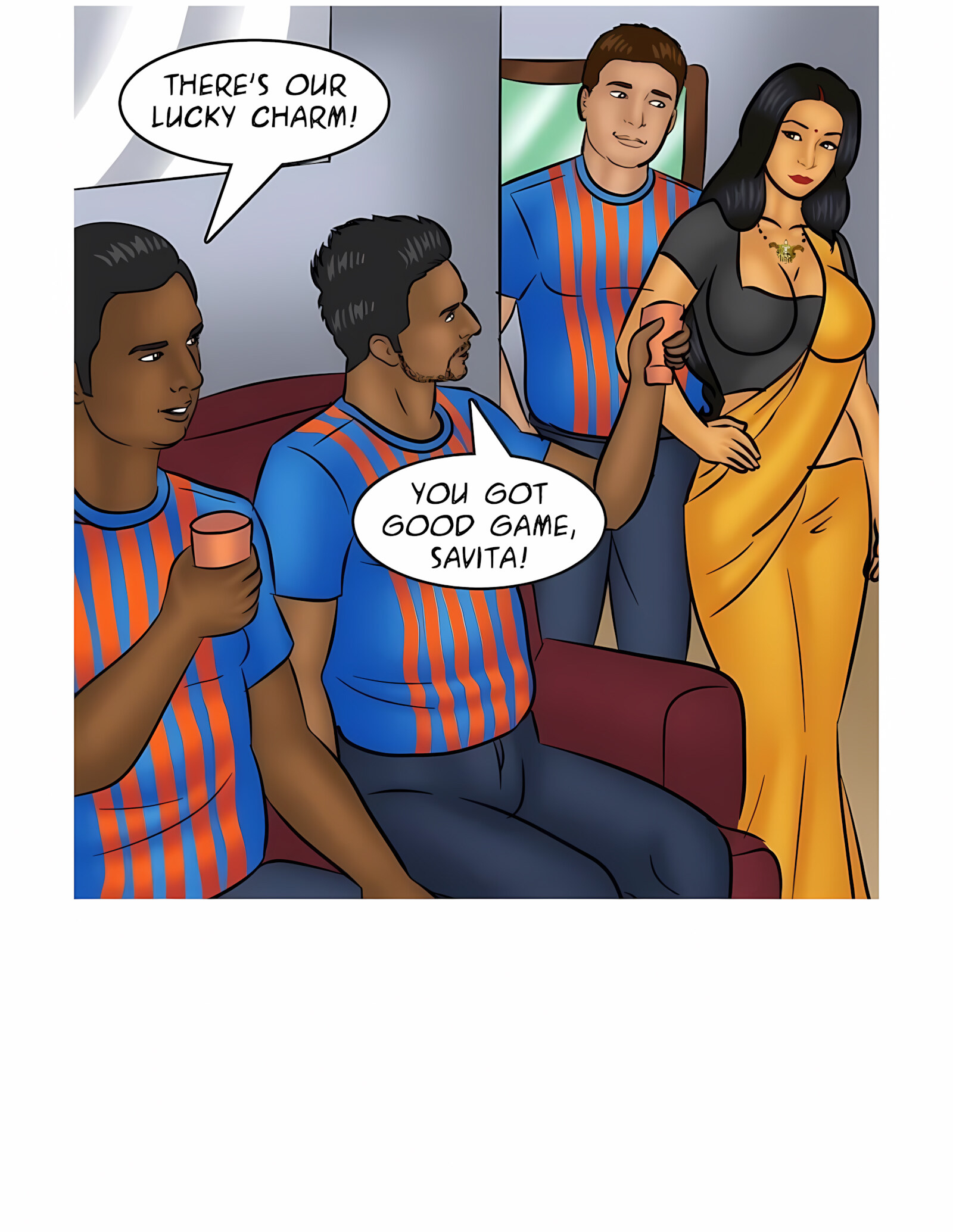 Savita Bhabhi 101-110 [Kirtu], Savita Bhabhi 101 - Summer of 69, page 132 of 133
