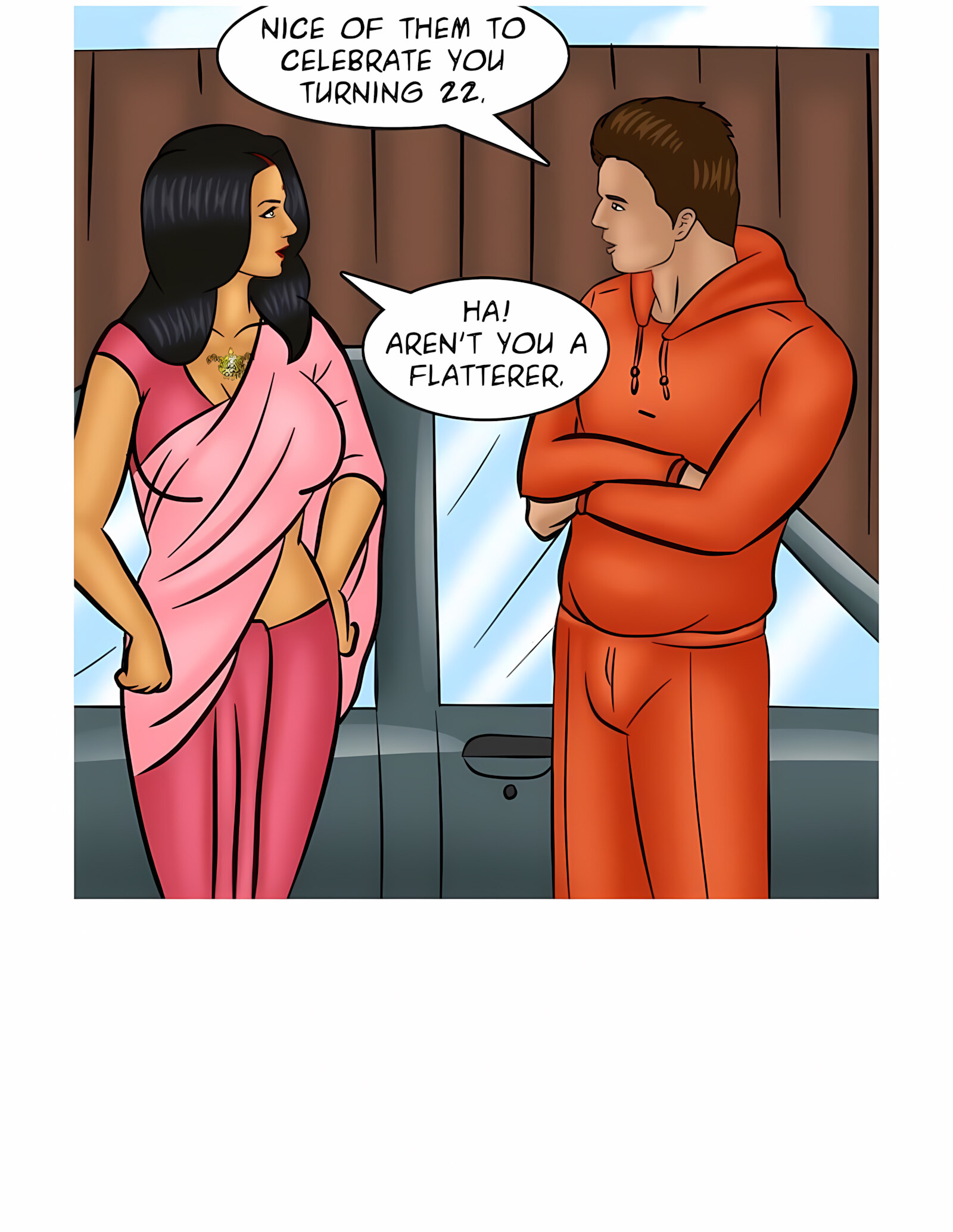 Savita Bhabhi 101-110 [Kirtu], Savita Bhabhi 101 - Summer of 69, page 46 of 133