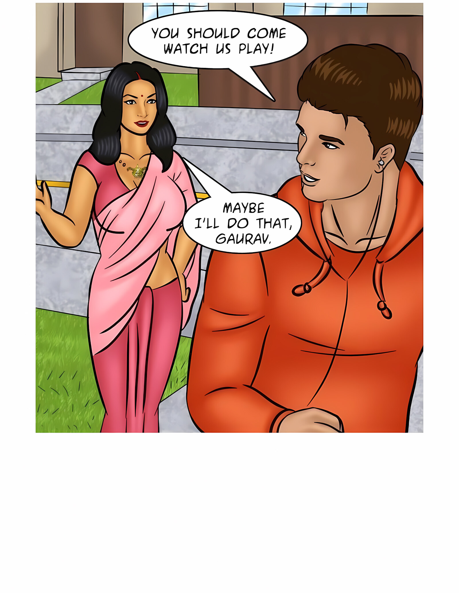 Savita Bhabhi 101-110 [Kirtu], Savita Bhabhi 101 - Summer of 69, page 49 of 133
