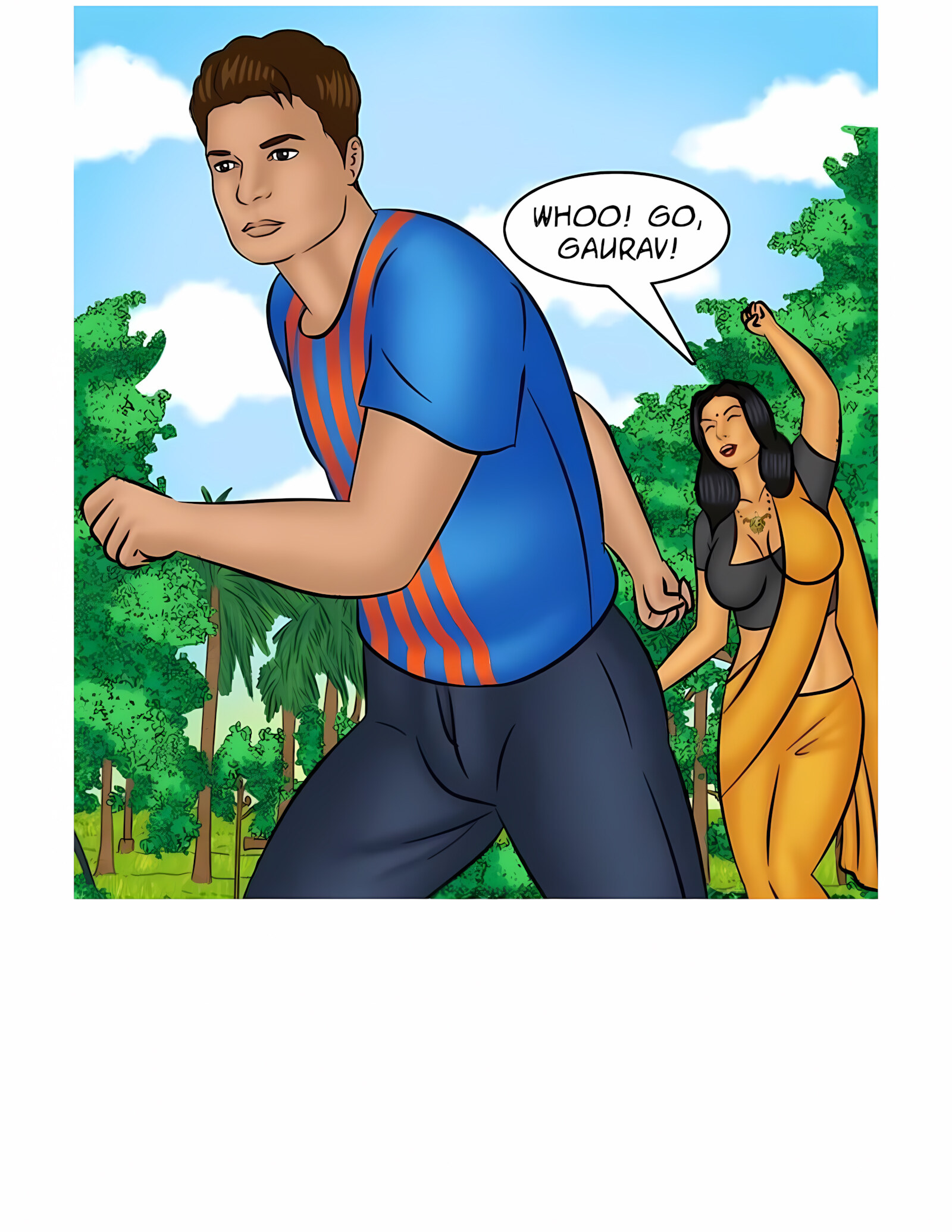 Savita Bhabhi 101-110 [Kirtu], Savita Bhabhi 101 - Summer of 69, page 58 of 133