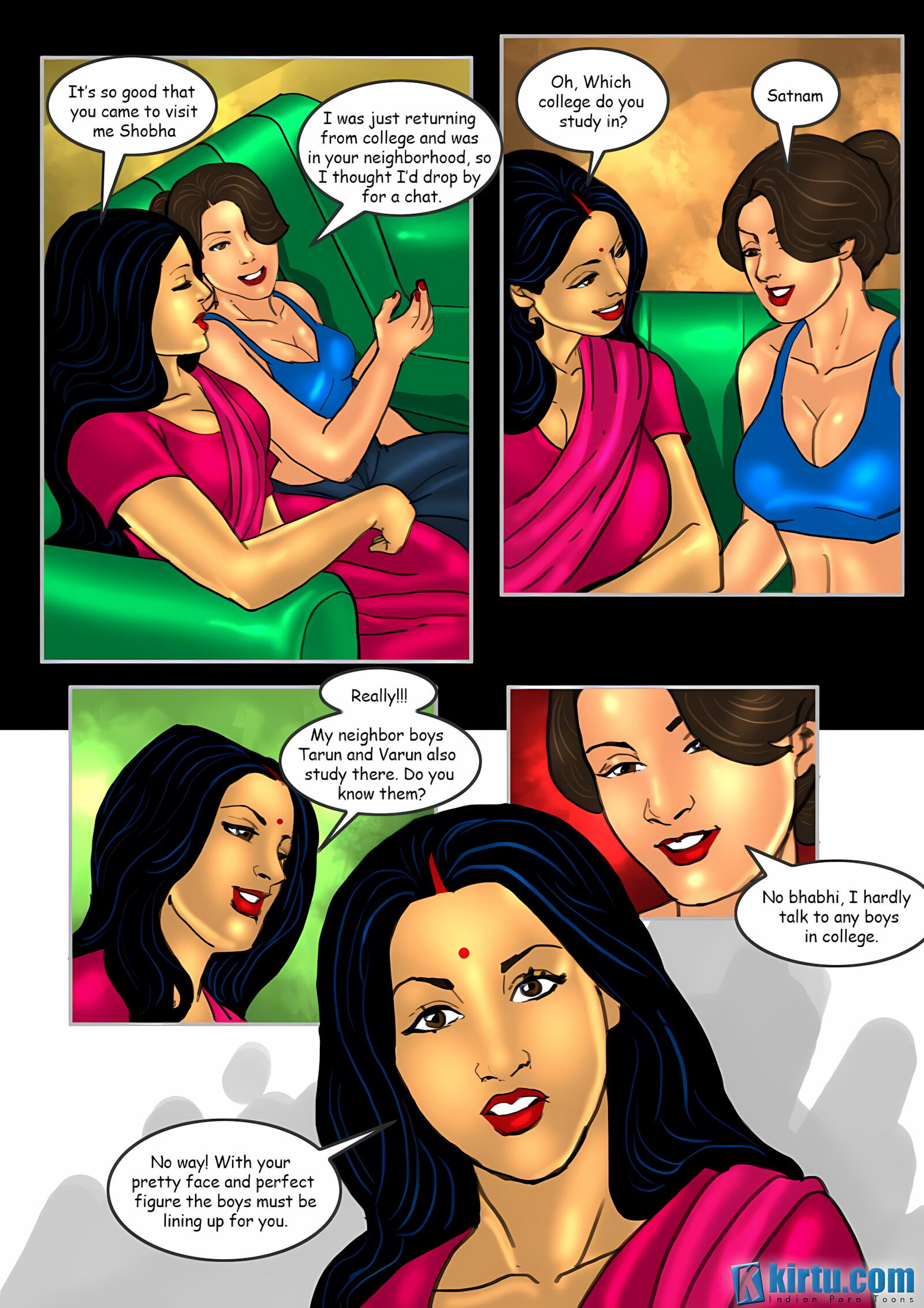 Savita Bhabhi 11-20 [Kirtu], Savita Bhabhi 20 - Sexercise, page 2 of 31
