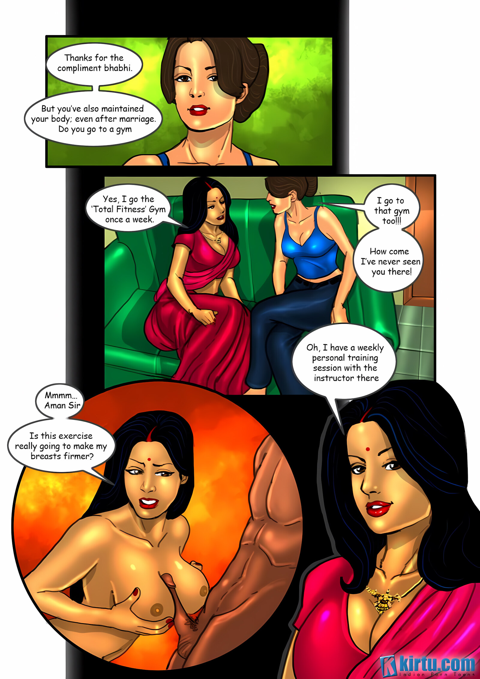 Savita Bhabhi 11-20 [Kirtu], Savita Bhabhi 20 - Sexercise, page 3 of 31