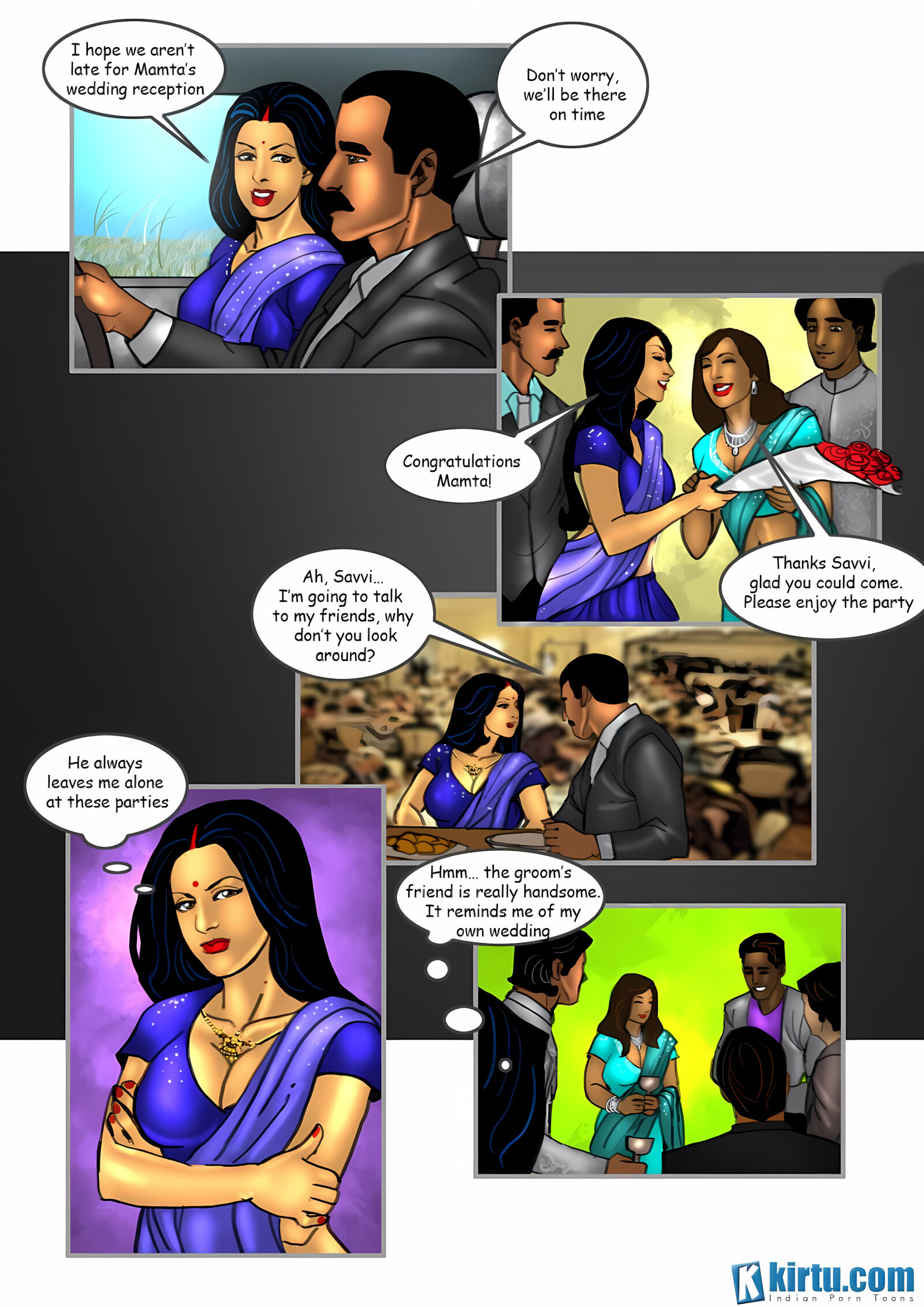Savita Bhabhi 11-20 [Kirtu], Savita Bhabhi 19 - Savita's Wedding, page 2 of 31