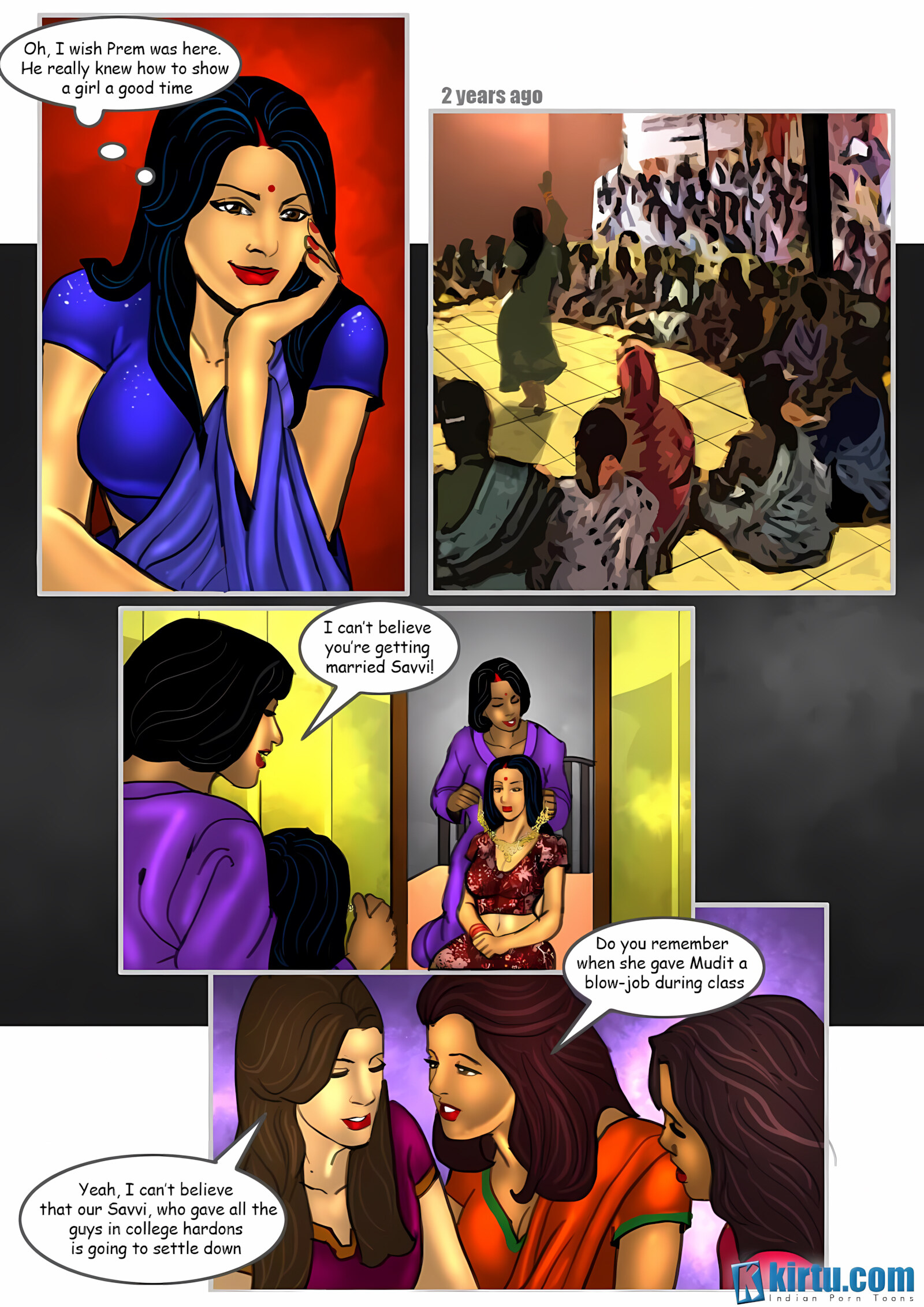 Savita Bhabhi 11-20 [Kirtu], Savita Bhabhi 19 - Savita's Wedding, page 3 of 31