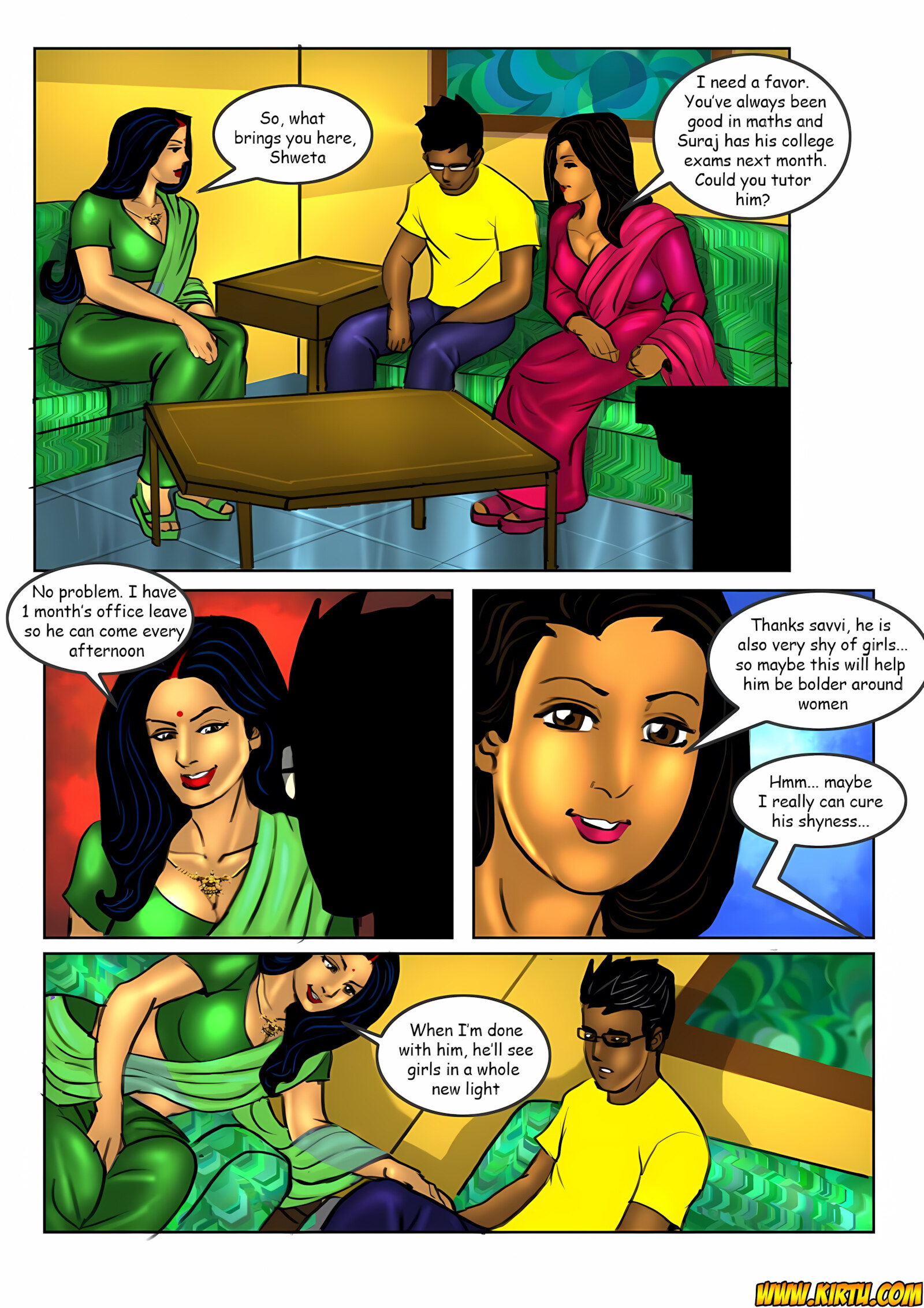 Savita Bhabhi 11-20 [Kirtu], Savita Bhabhi 18 - Tuition Teacher Savita, page 3 of 31