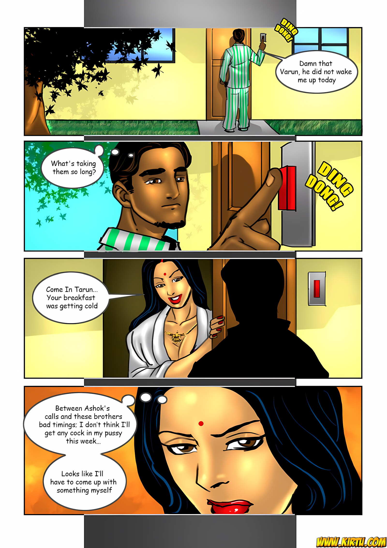 Savita Bhabhi 11-20 [Kirtu], Savita Bhabhi 17 - Double Trouble 2, page 17 of 39