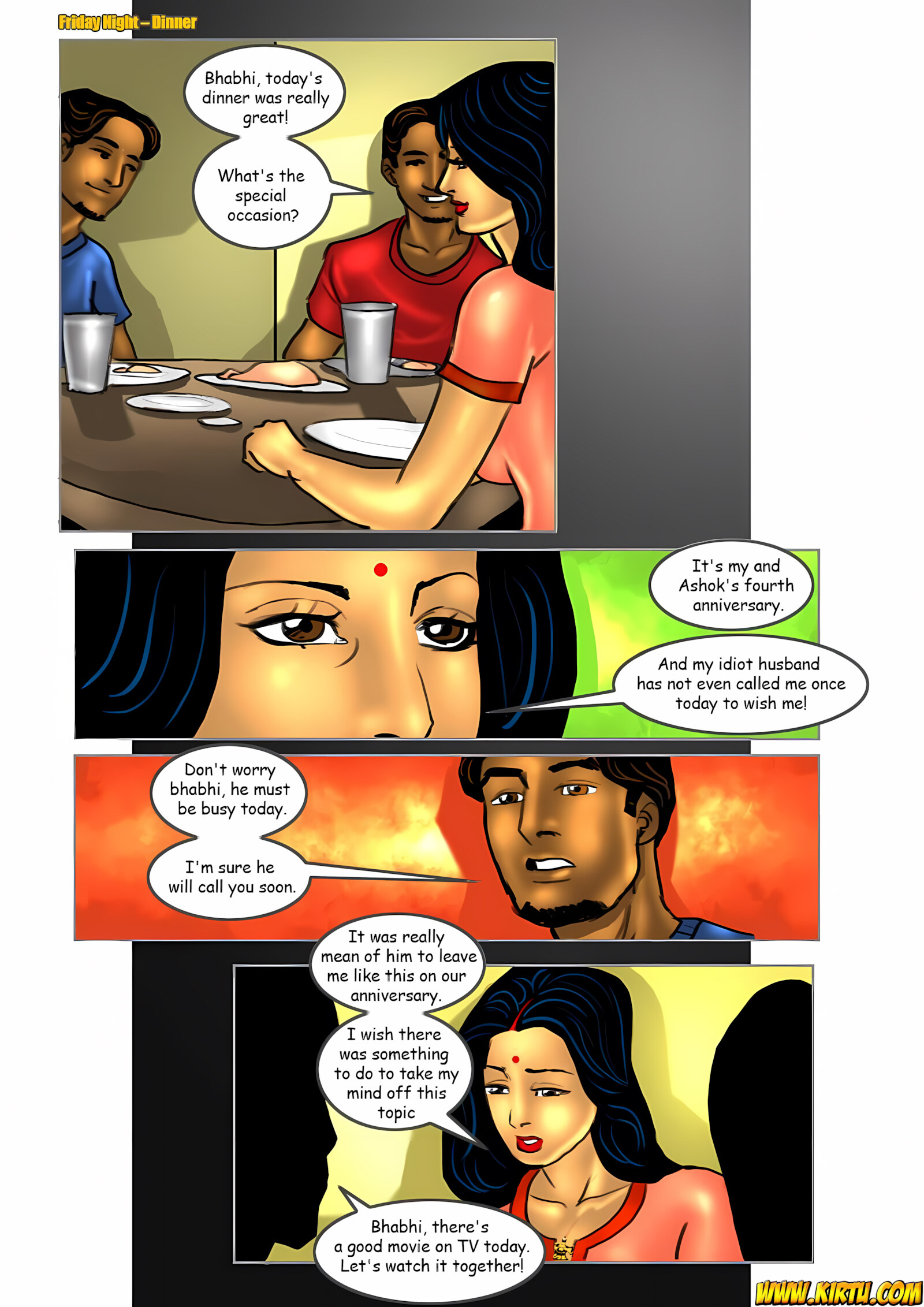 Savita Bhabhi 11-20 [Kirtu], Savita Bhabhi 17 - Double Trouble 2, page 18 of 39