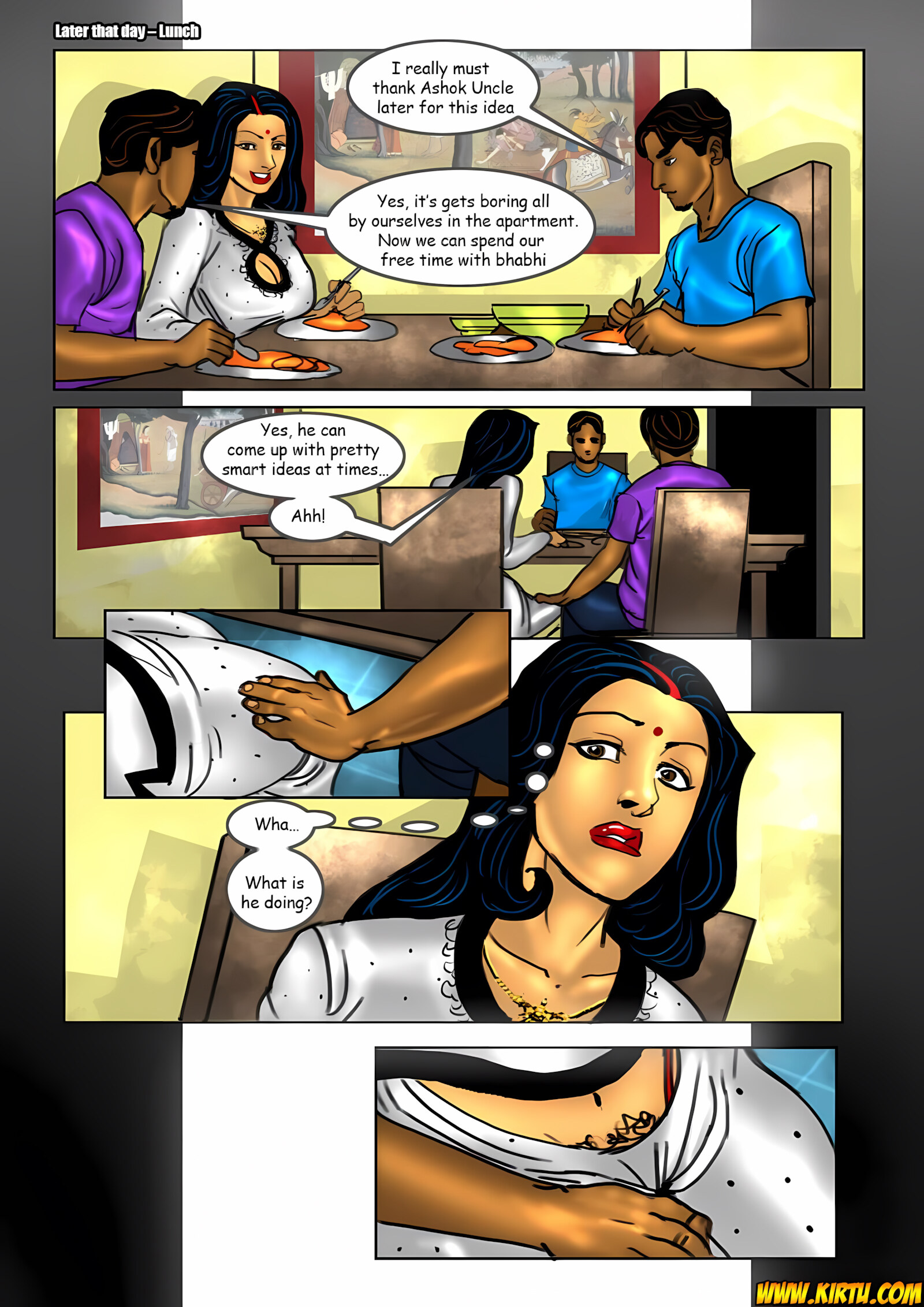 Savita Bhabhi 11-20 [Kirtu], Savita Bhabhi 17 - Double Trouble 2, page 4 of 39