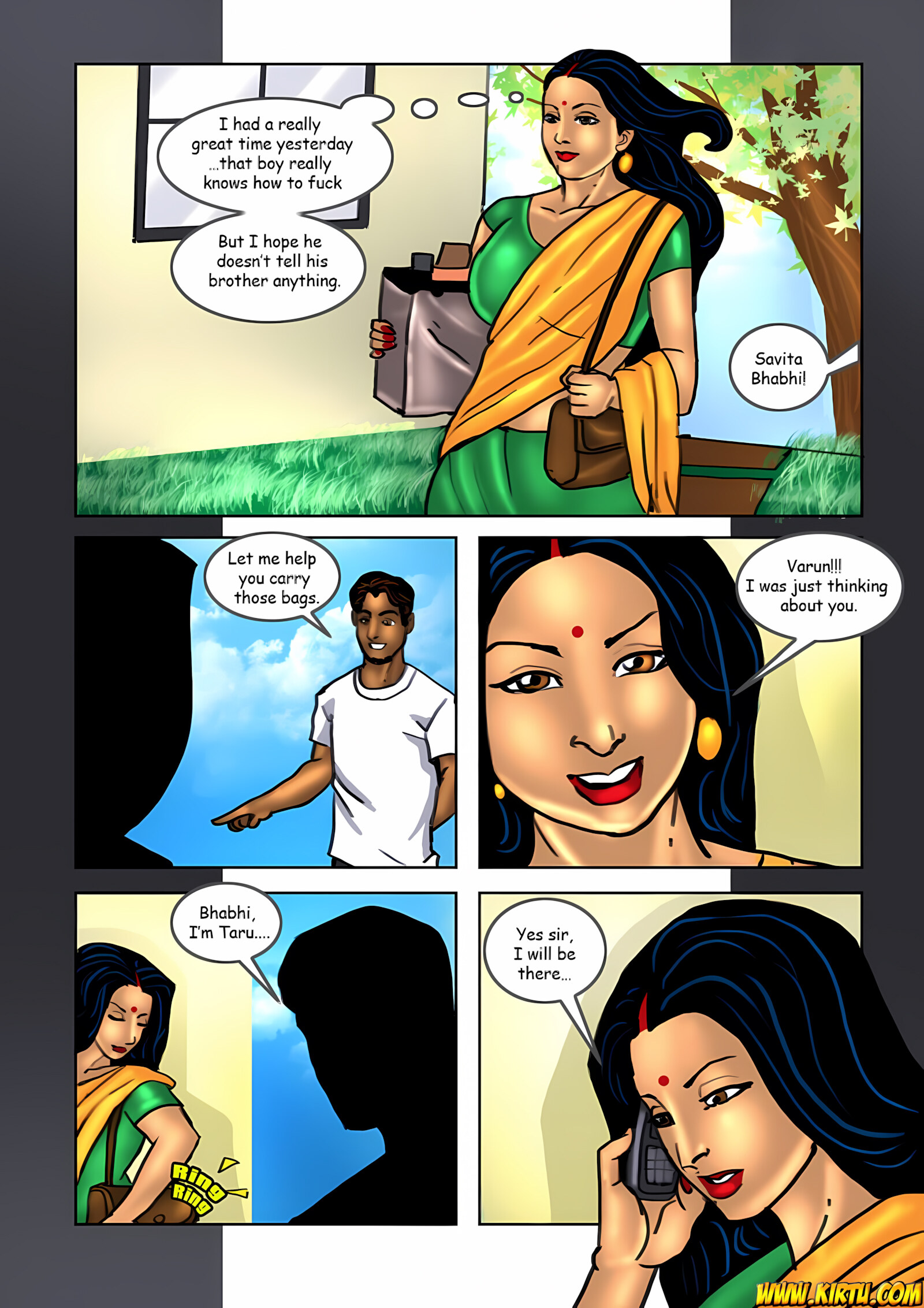 Savita Bhabhi 11-20 [Kirtu], Savita Bhabhi 16 - Double Trouble 1, page 22 of 41