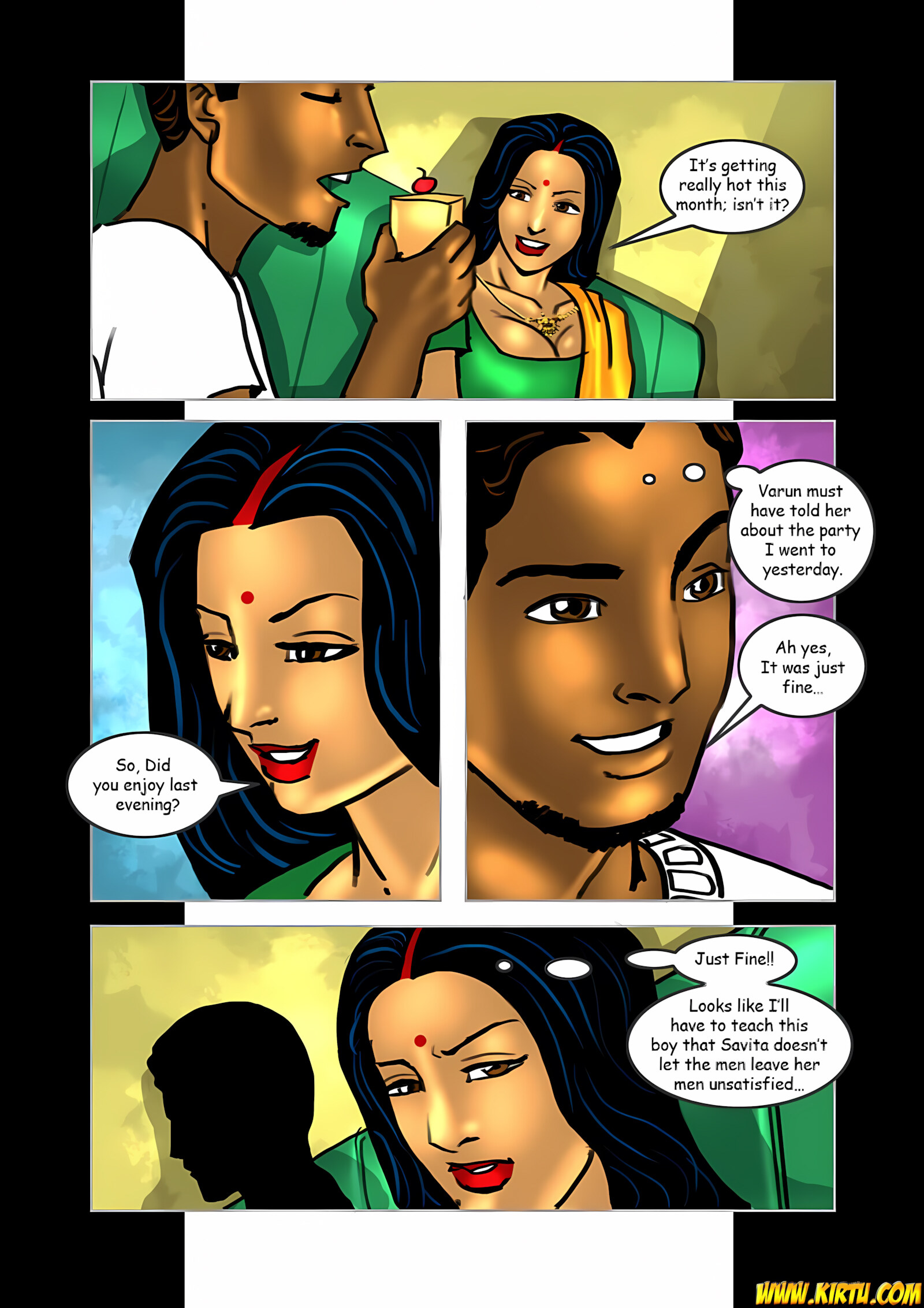 Savita Bhabhi 11-20 [Kirtu], Savita Bhabhi 16 - Double Trouble 1, page 24 of 41