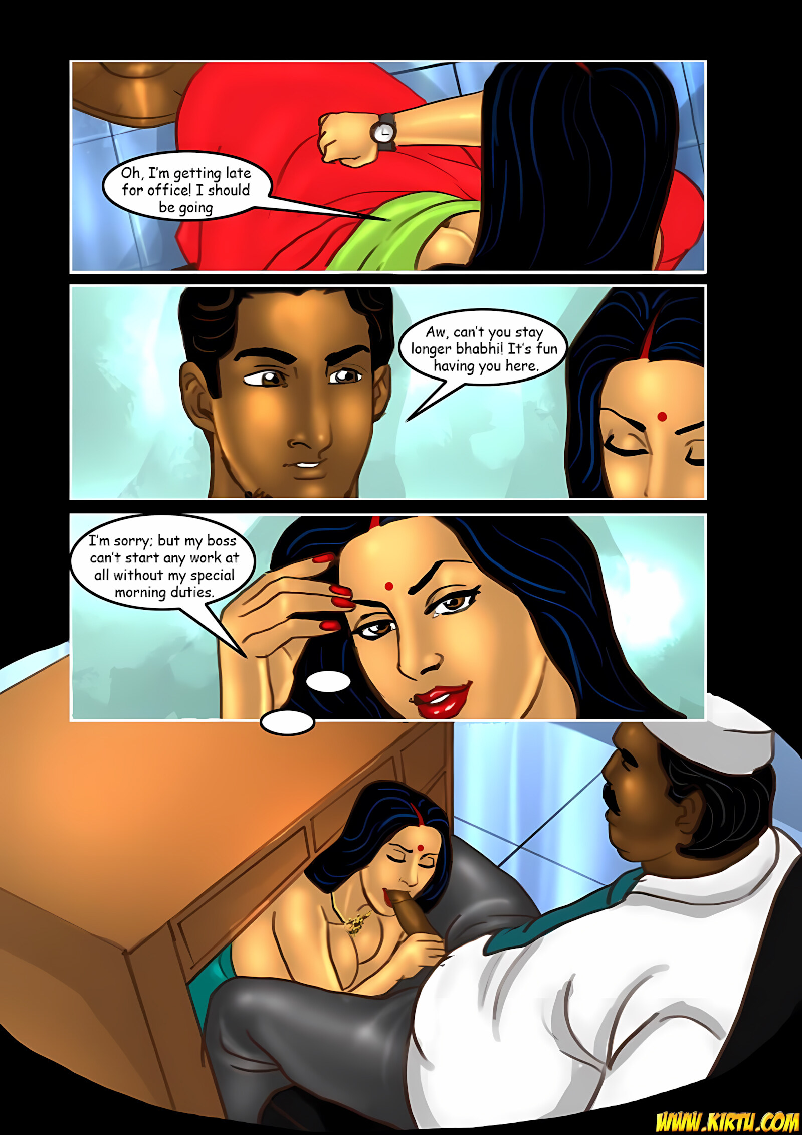 Savita Bhabhi 11-20 [Kirtu], Savita Bhabhi 16 - Double Trouble 1, page 6 of 41