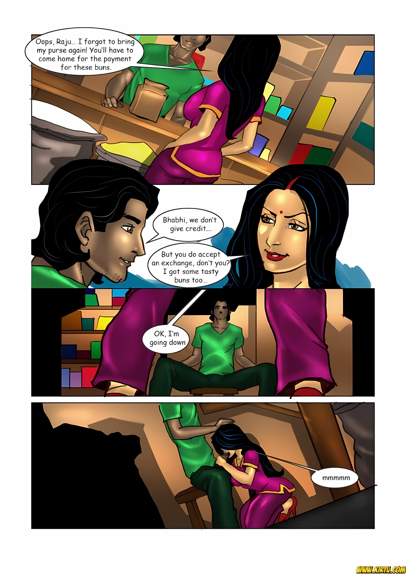 Savita Bhabhi 11-20 [Kirtu], Savita Bhabhi 15 - Ashok at Home, page 17 of 31