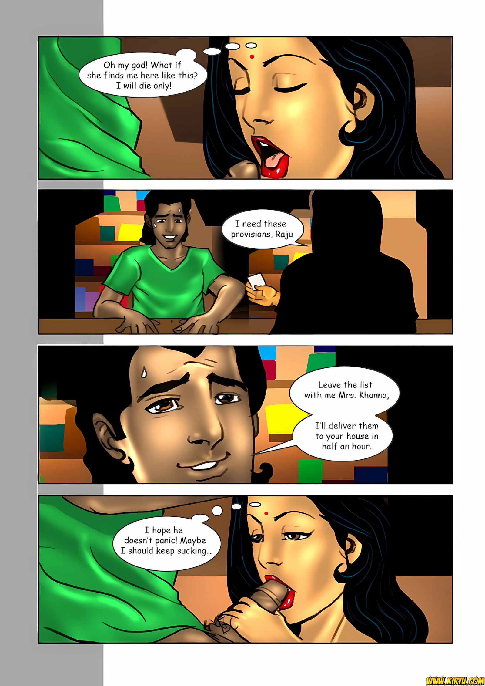 Savita Bhabhi 11-20 [Kirtu], Savita Bhabhi 15 - Ashok at Home, page 19 of 31