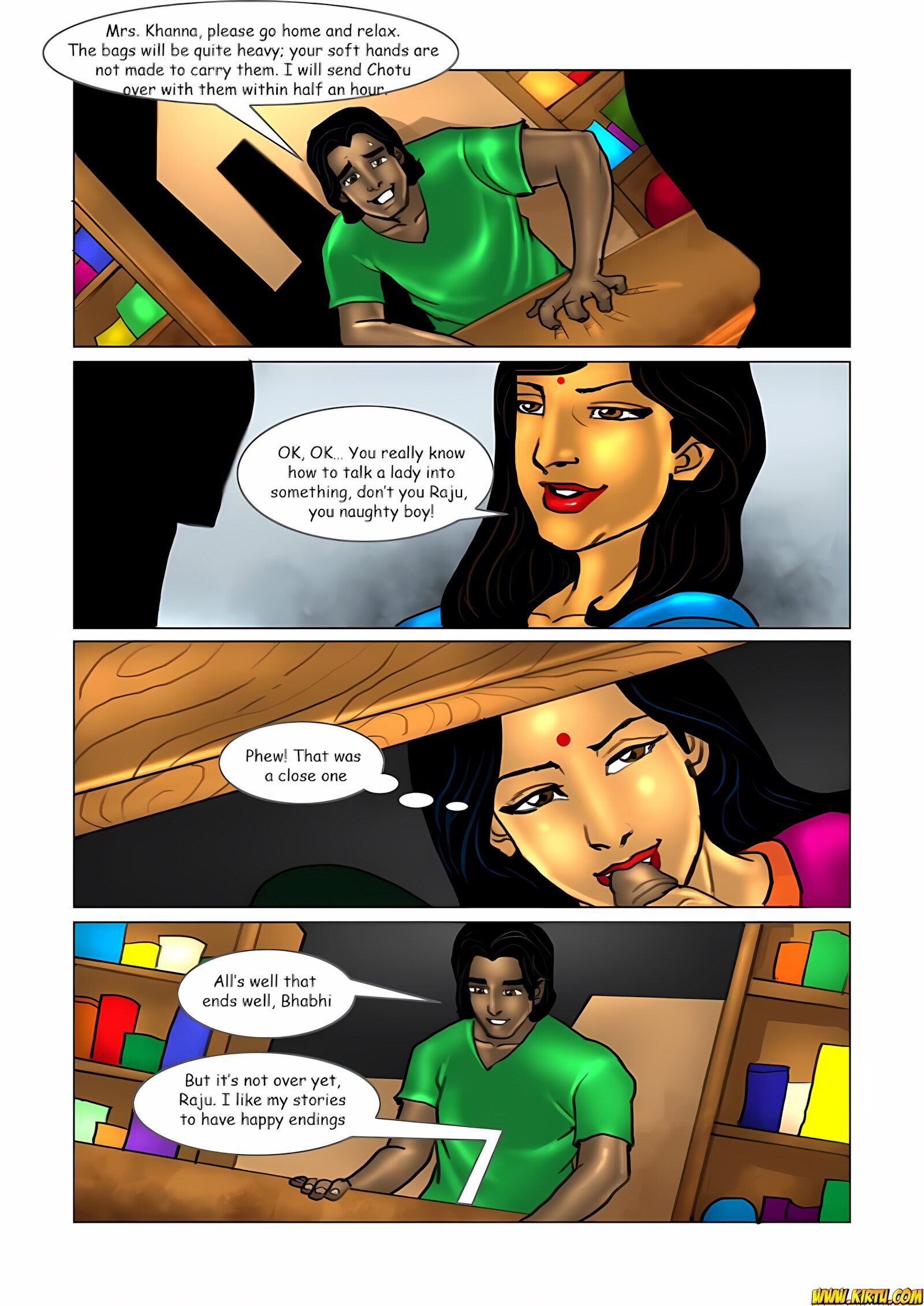 Savita Bhabhi 11-20 [Kirtu], Savita Bhabhi 15 - Ashok at Home, page 21 of 31