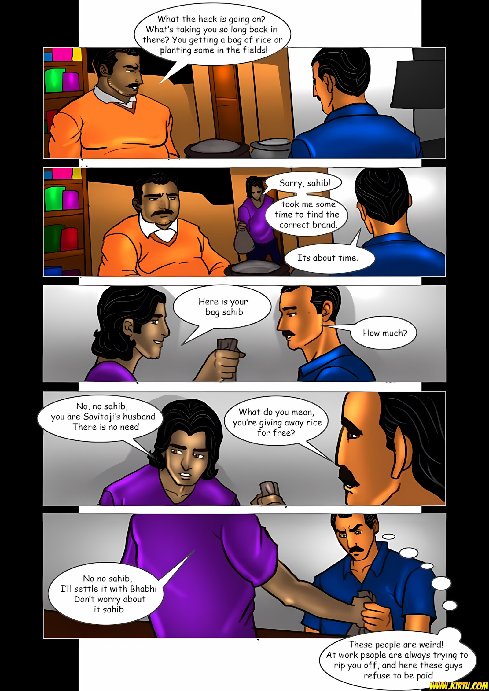 Savita Bhabhi 11-20 [Kirtu], Savita Bhabhi 15 - Ashok at Home, page 25 of 31