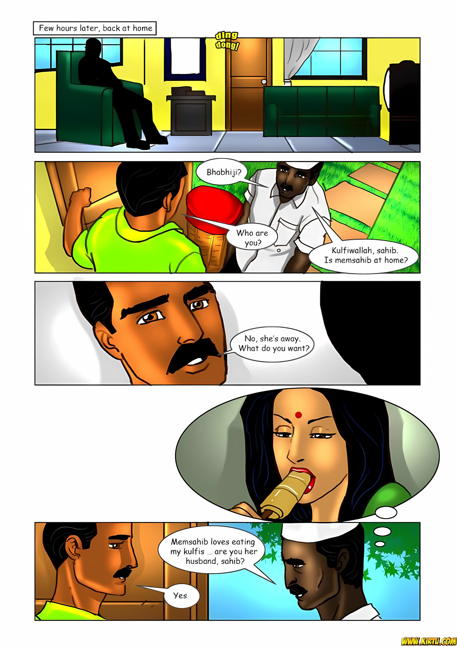 Savita Bhabhi 11-20 [Kirtu], Savita Bhabhi 15 - Ashok at Home, page 26 of 31