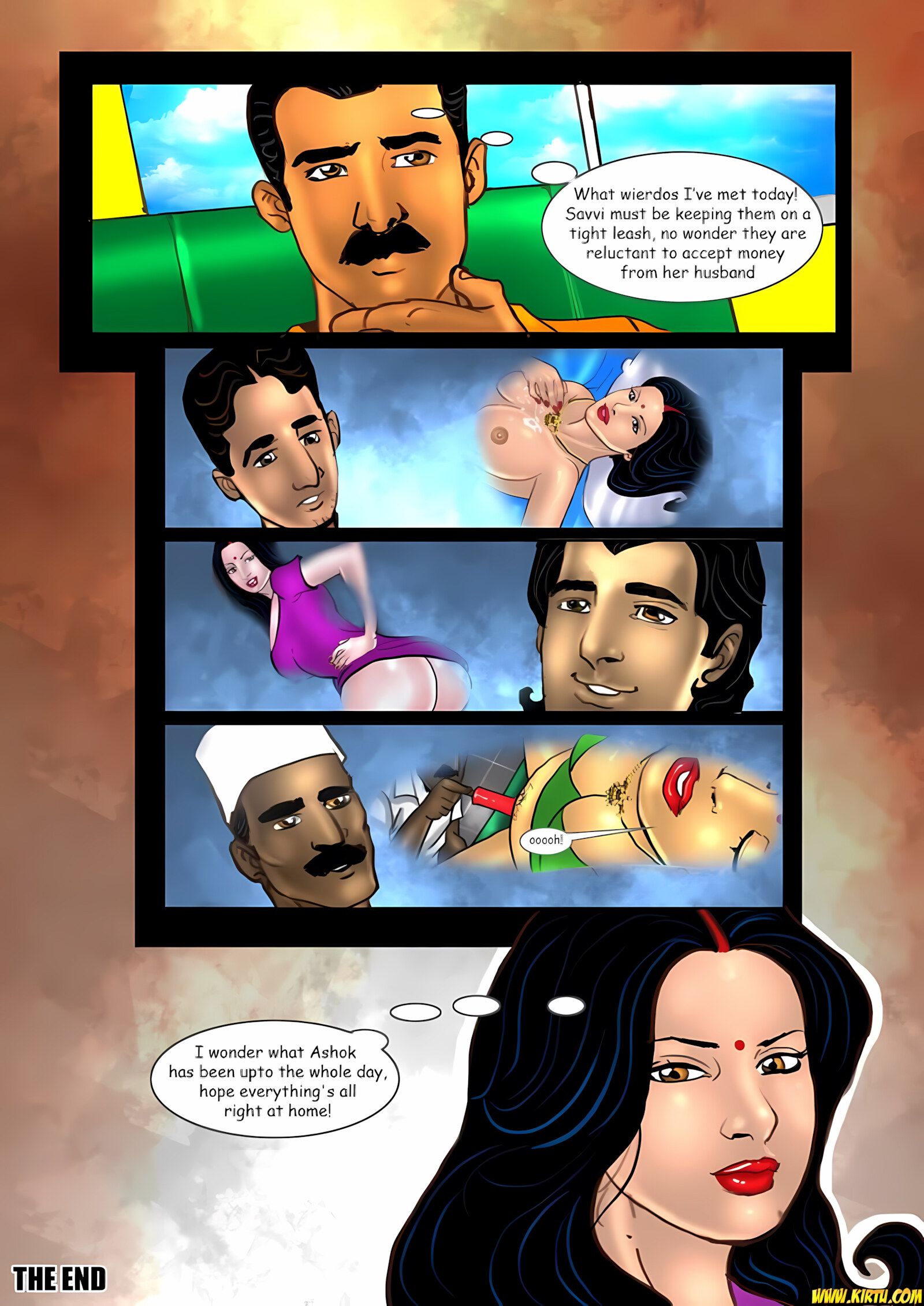 Savita Bhabhi 11-20 [Kirtu], Savita Bhabhi 15 - Ashok at Home, page 31 of 31