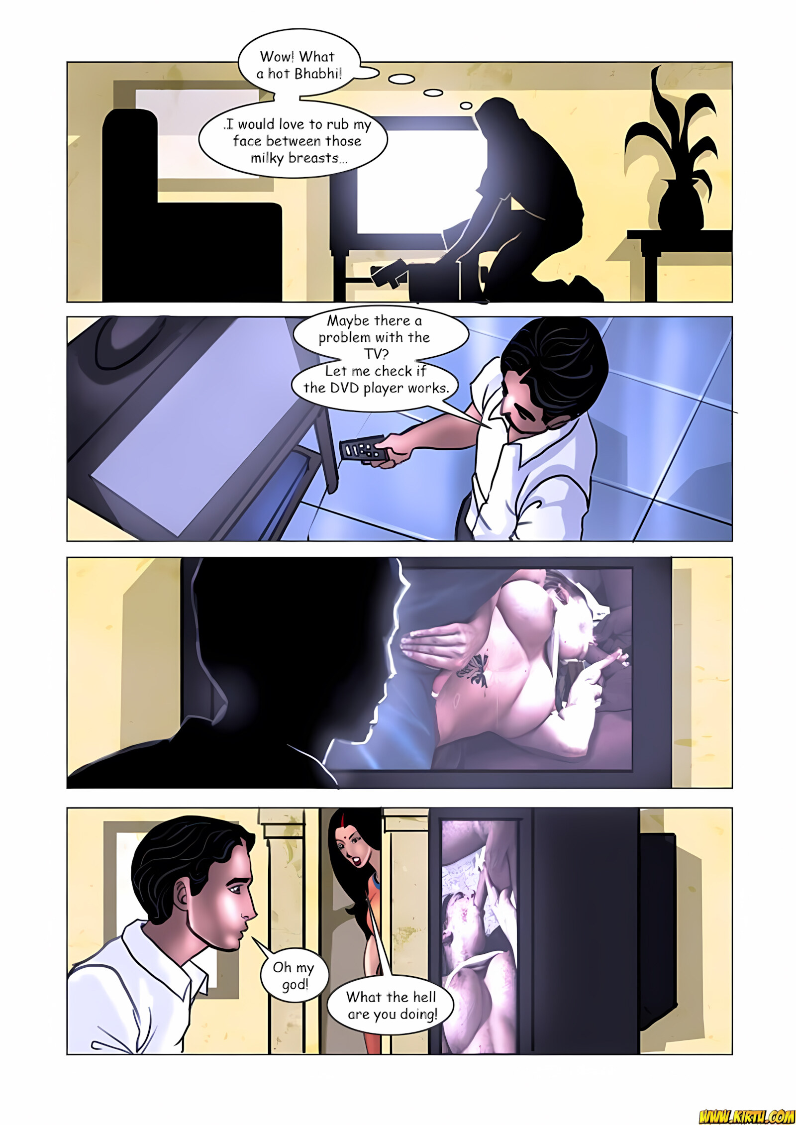 Savita Bhabhi 11-20 [Kirtu], Savita Bhabhi 15 - Ashok at Home, page 8 of 31