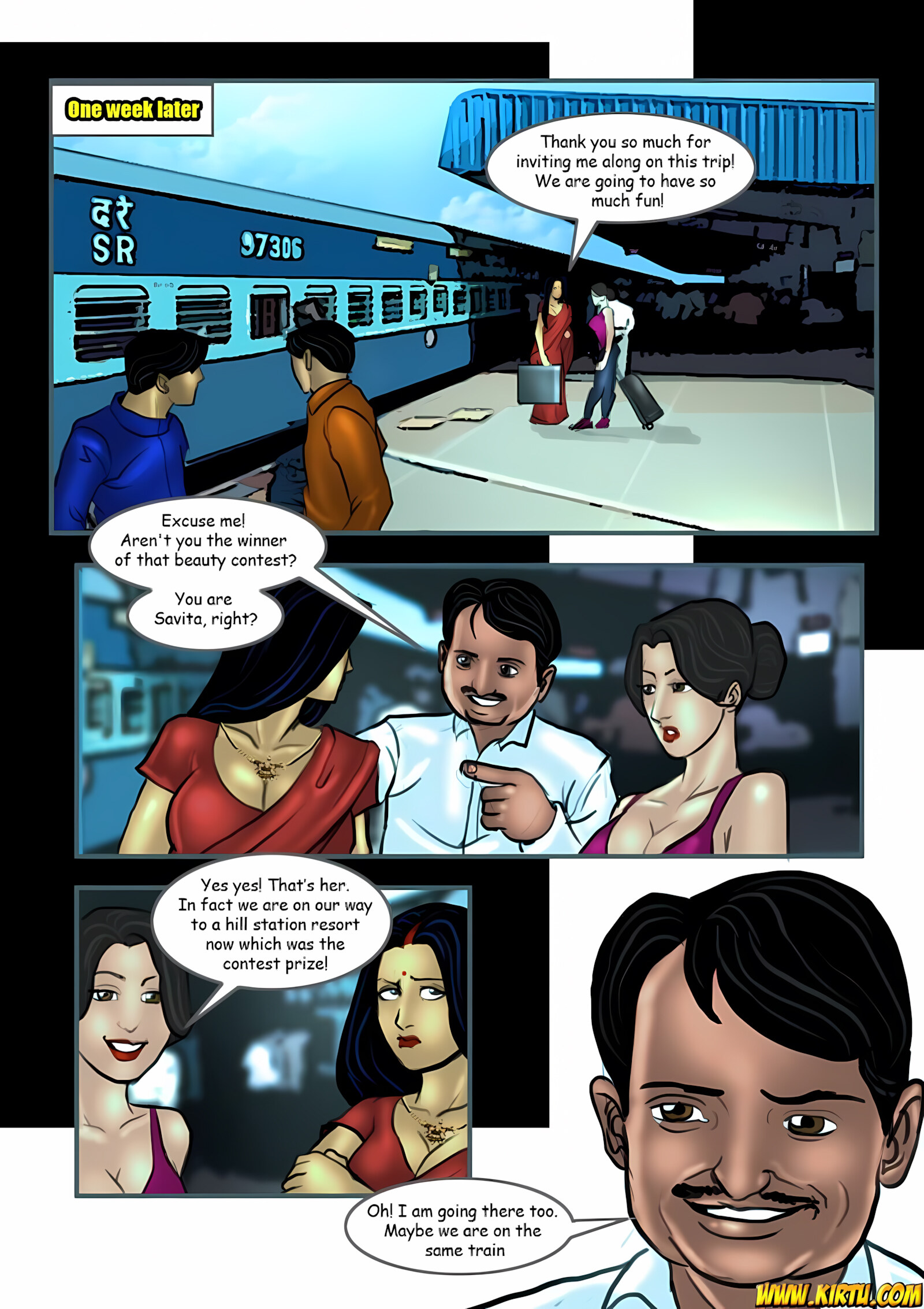 Savita Bhabhi 11-20 [Kirtu], Savita Bhabhi 14 - Sexpress!, page 3 of 31