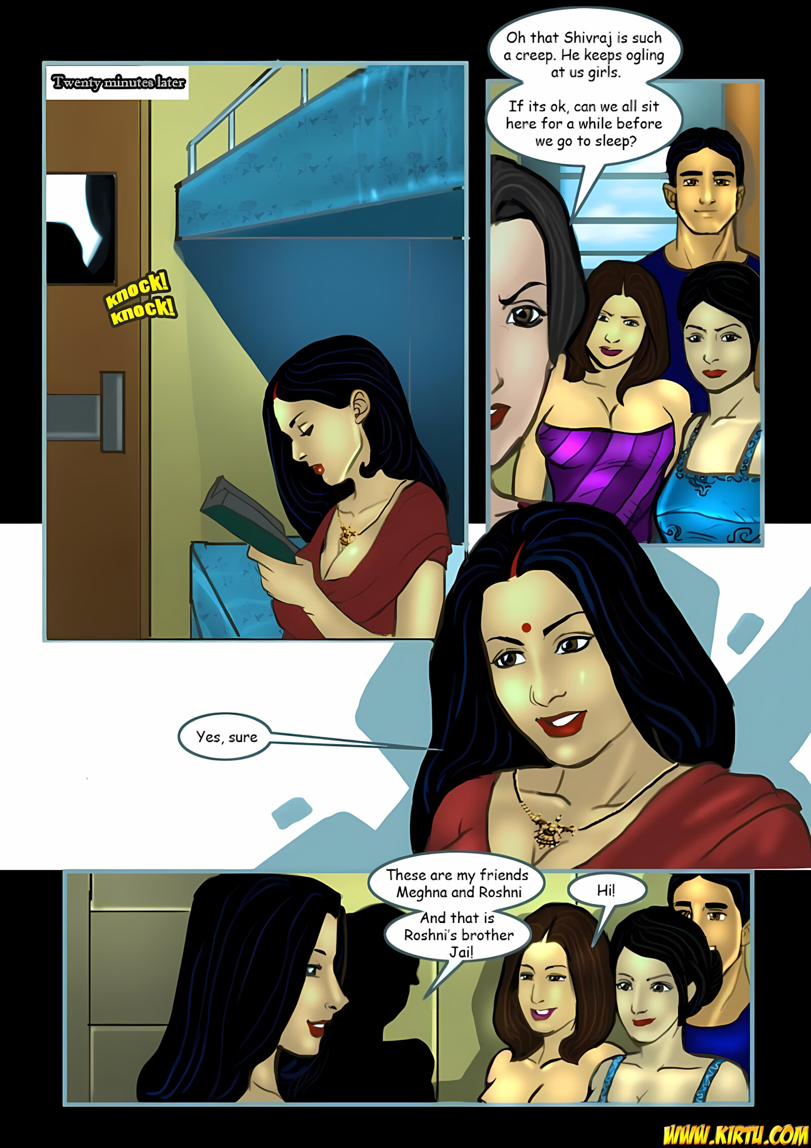 Savita Bhabhi 11-20 [Kirtu], Savita Bhabhi 14 - Sexpress!, page 7 of 31