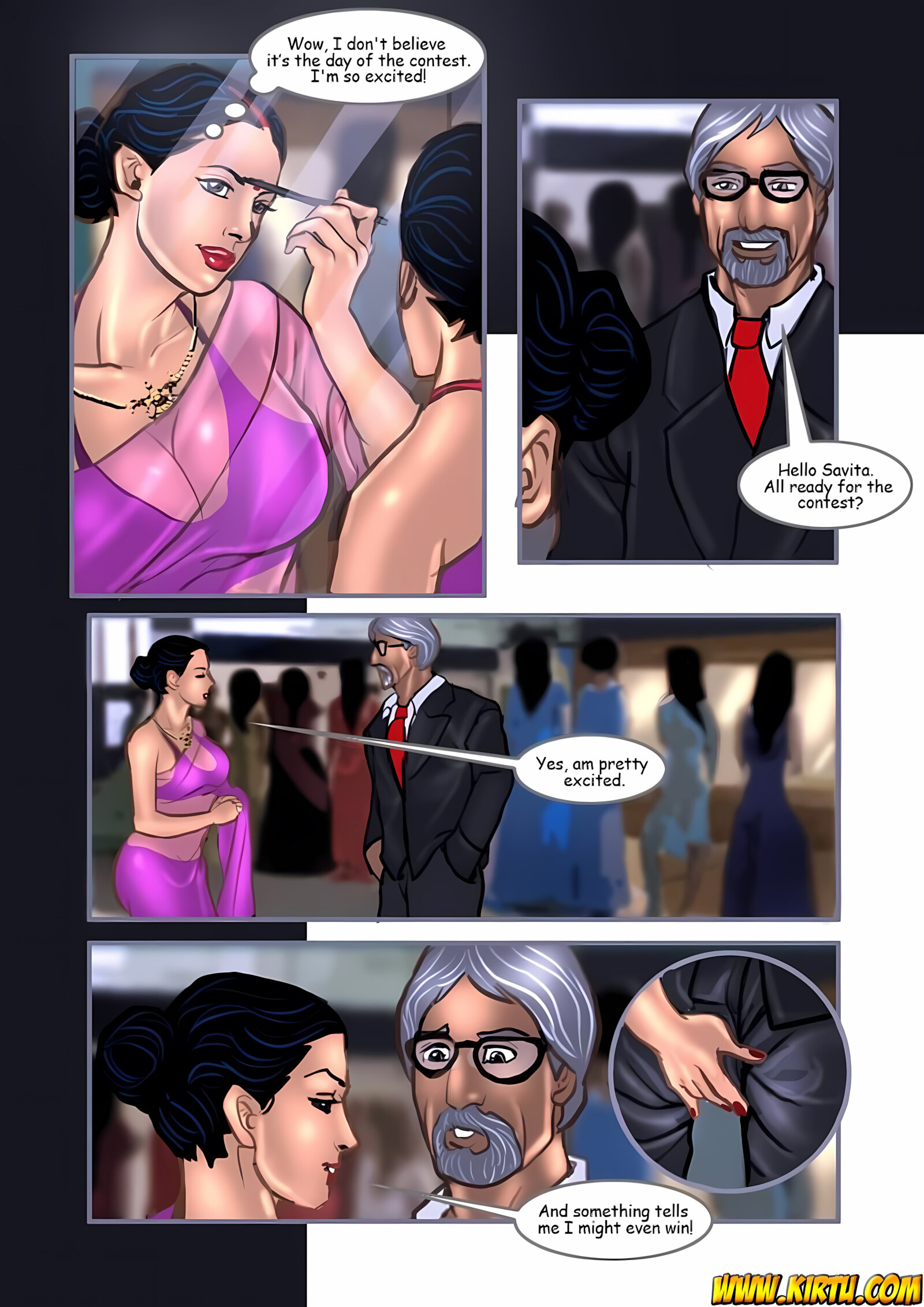 Savita Bhabhi 11-20 [Kirtu], Savita Bhabhi 12 - Miss India 2, page 2 of 32