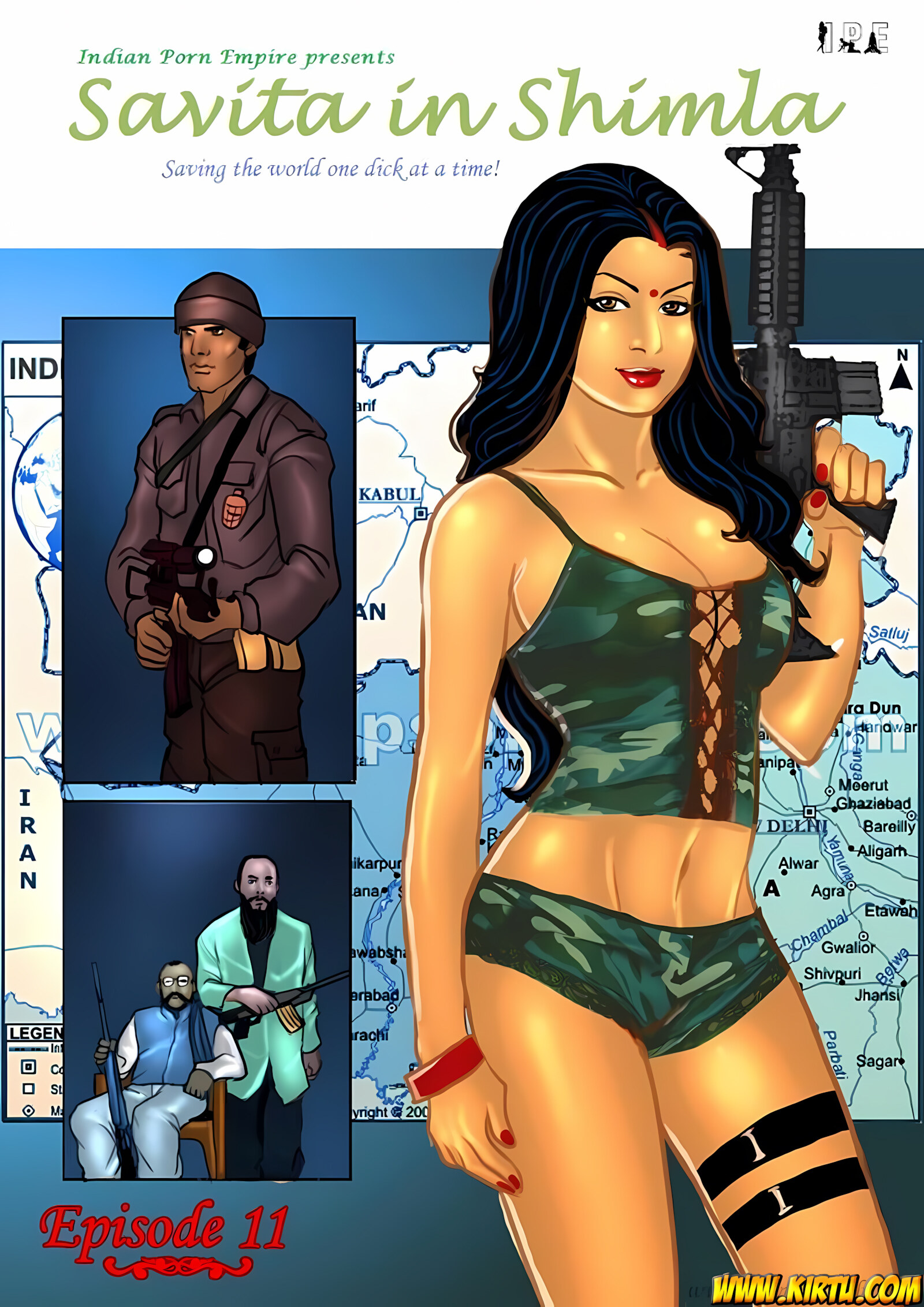 Savita Bhabhi 11-20 [Kirtu], Savita Bhabhi 11 - Savita in Shimla, page 1 of 33