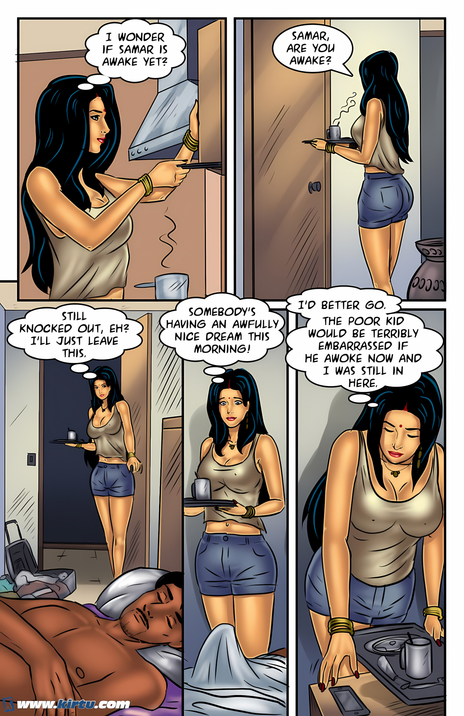 Savita Bhabhi 51-60 [Kirtu], Savita Bhabhi 60 - A Family Affair, page 4 of 31